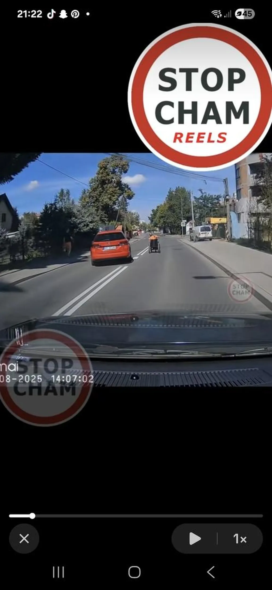 Mijał babe na wózku w krakowie