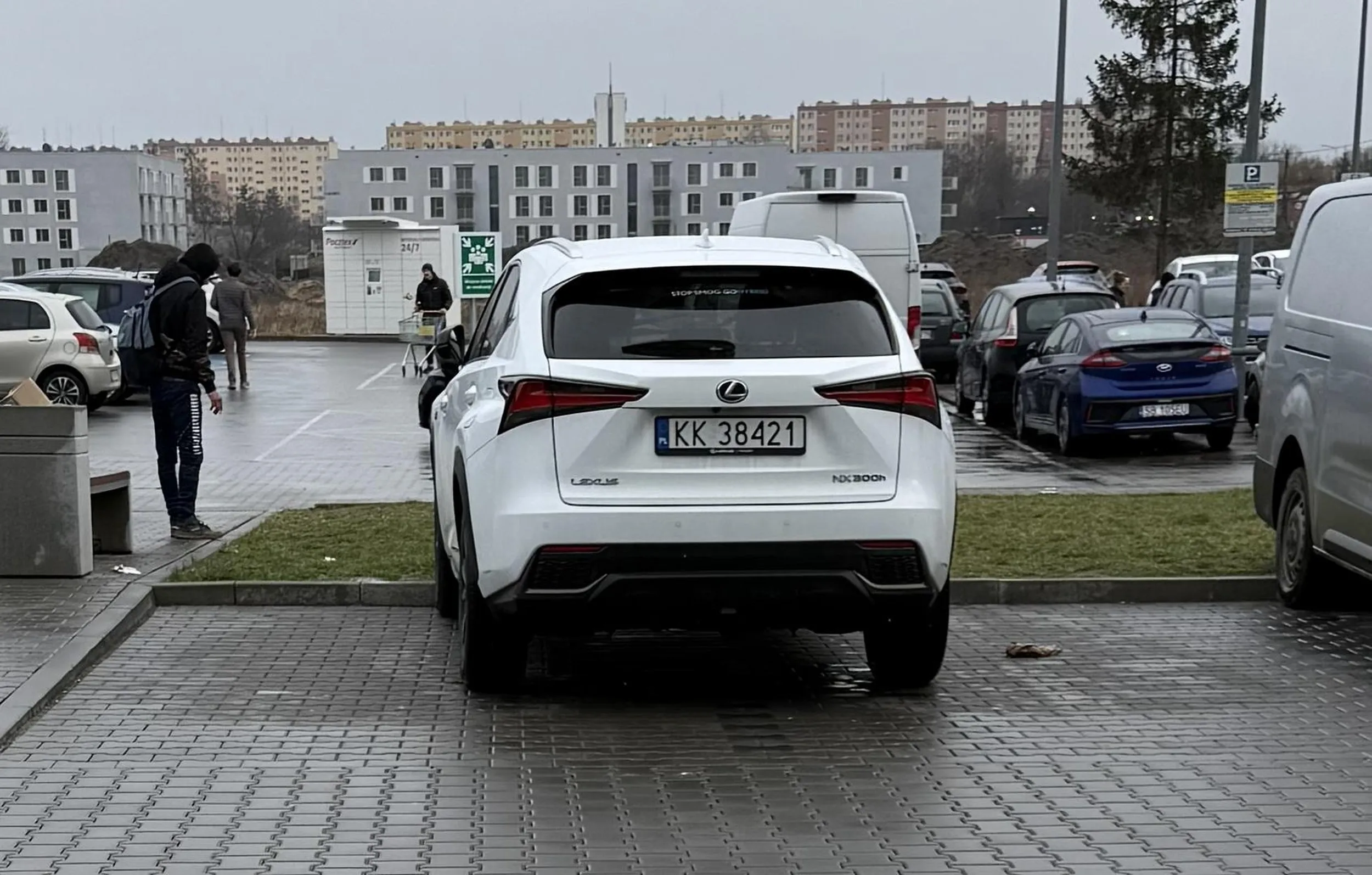 Mistrzyni celowo parkuje na 2 miejscach xD