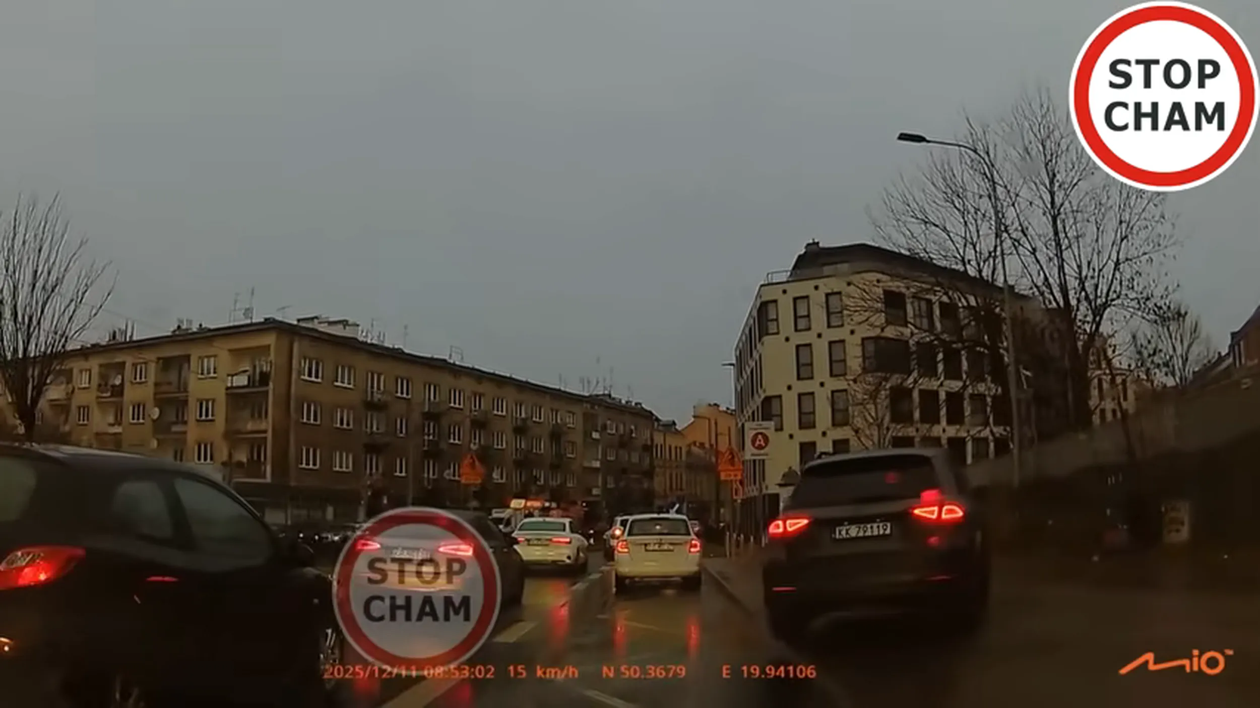 Jazda po chodniku potencjalny zabójca