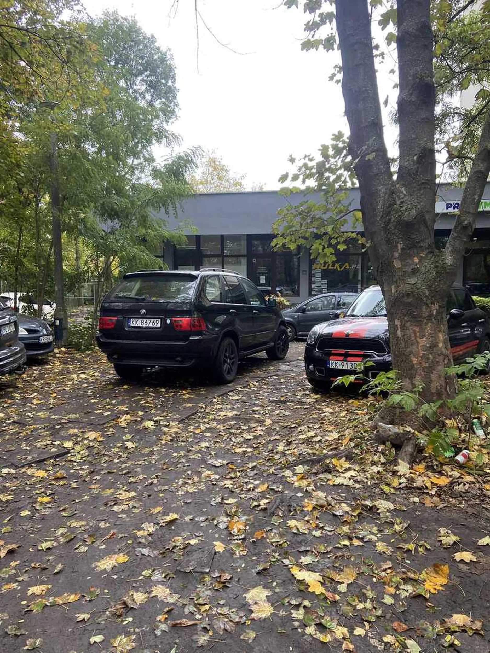 kierowce ów pojazdu niestety boli myślenie i zdecydował sie zastawić wyjazd z parkingu bo przecież wielki pan kierowca suva nie bedzie myslal nad tym gdzie parkuje, karna naklejka to by sie przydała centralnie na szybę