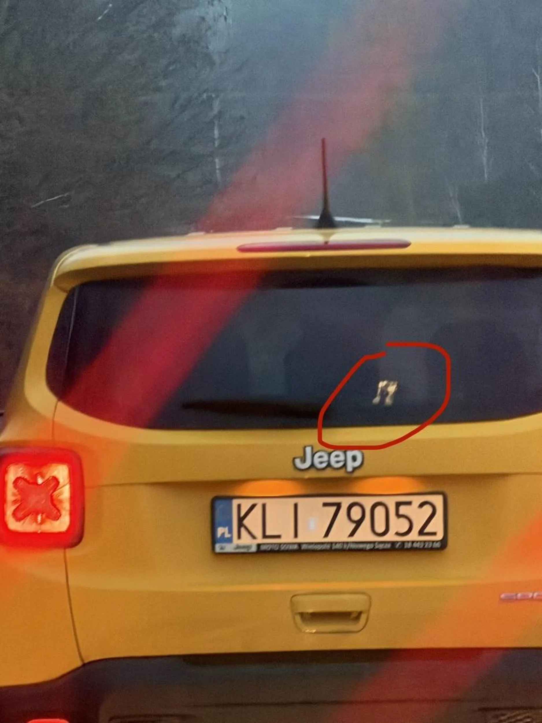 Jechała bardzo niestabilnie, raz wolno, raz szybciej, momentami zjeżdżała na drugi pas. Dopiero po chwili jazdy za nią zauważyłem, że oglądała serial za kierownicą. Kompletny brak odpowiedzialności i uwagi na drodze.