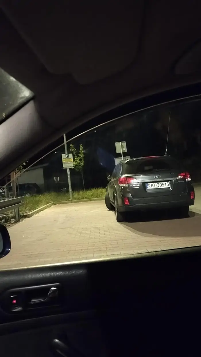 Niezle parkowanie mordziaty, puknij się