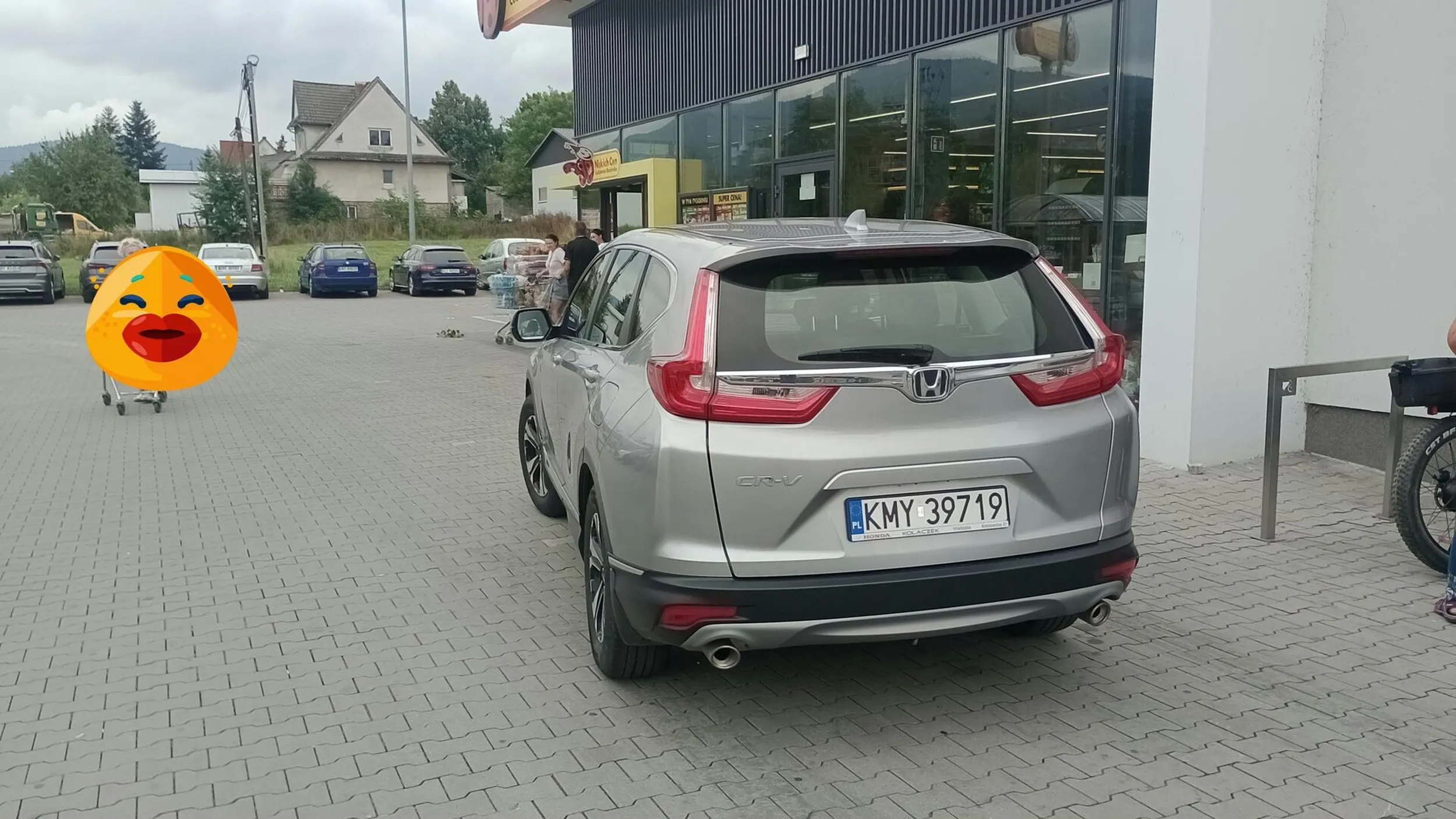 11:30 26.07.2025 Biedronka Wiśniowa 749, 32-412 Wiśniowa. Nie mam pojęcia kto uczył Panią parkowania i kultury, ale myślę że czas wrócić na plac manewrowy na nauki powtóne, a kolejny kierowca nauczy Panią jak posługiwać się samochodem poprawnie.