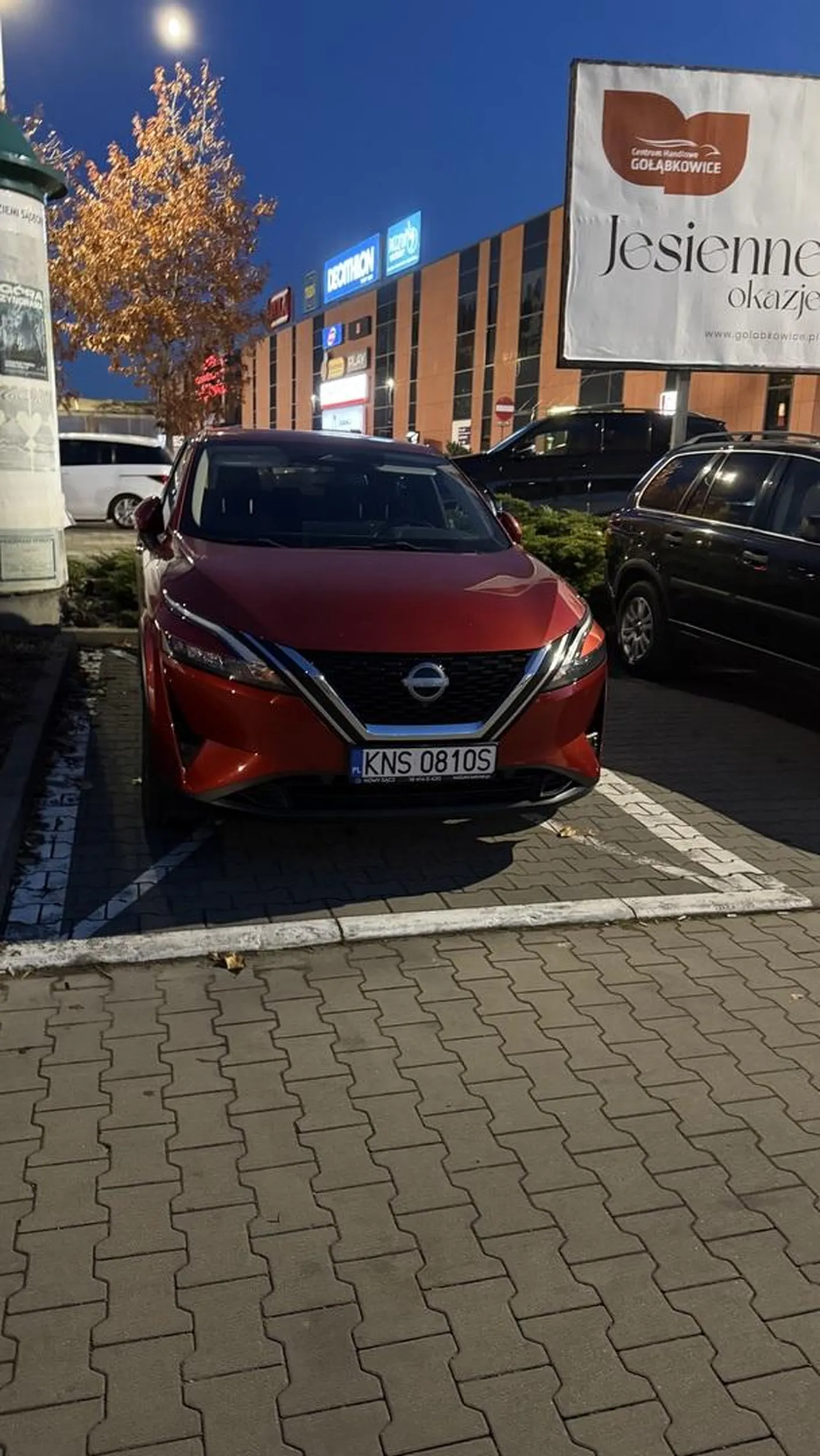 Staje na zakazanym miejscu