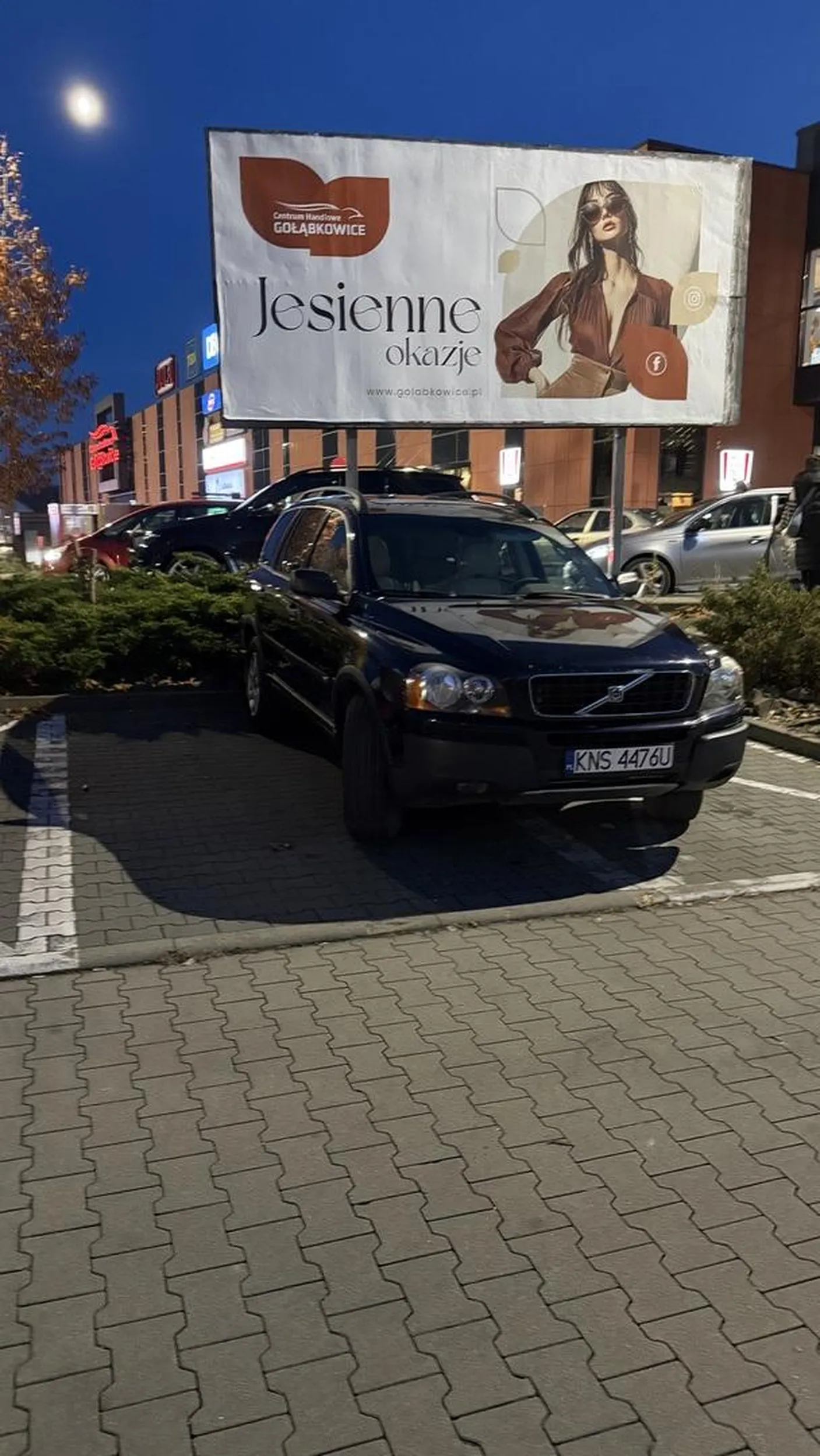 Staje na zakazanym miejscu