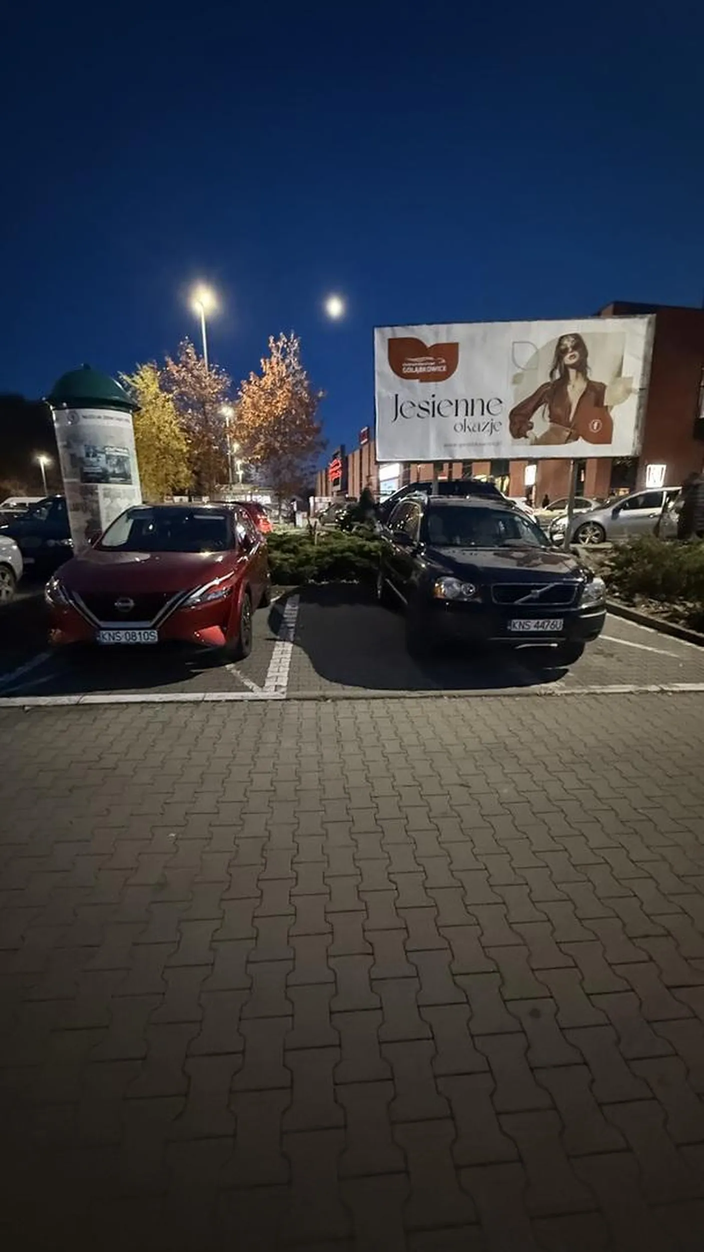 Staje na zakazanym miejscu