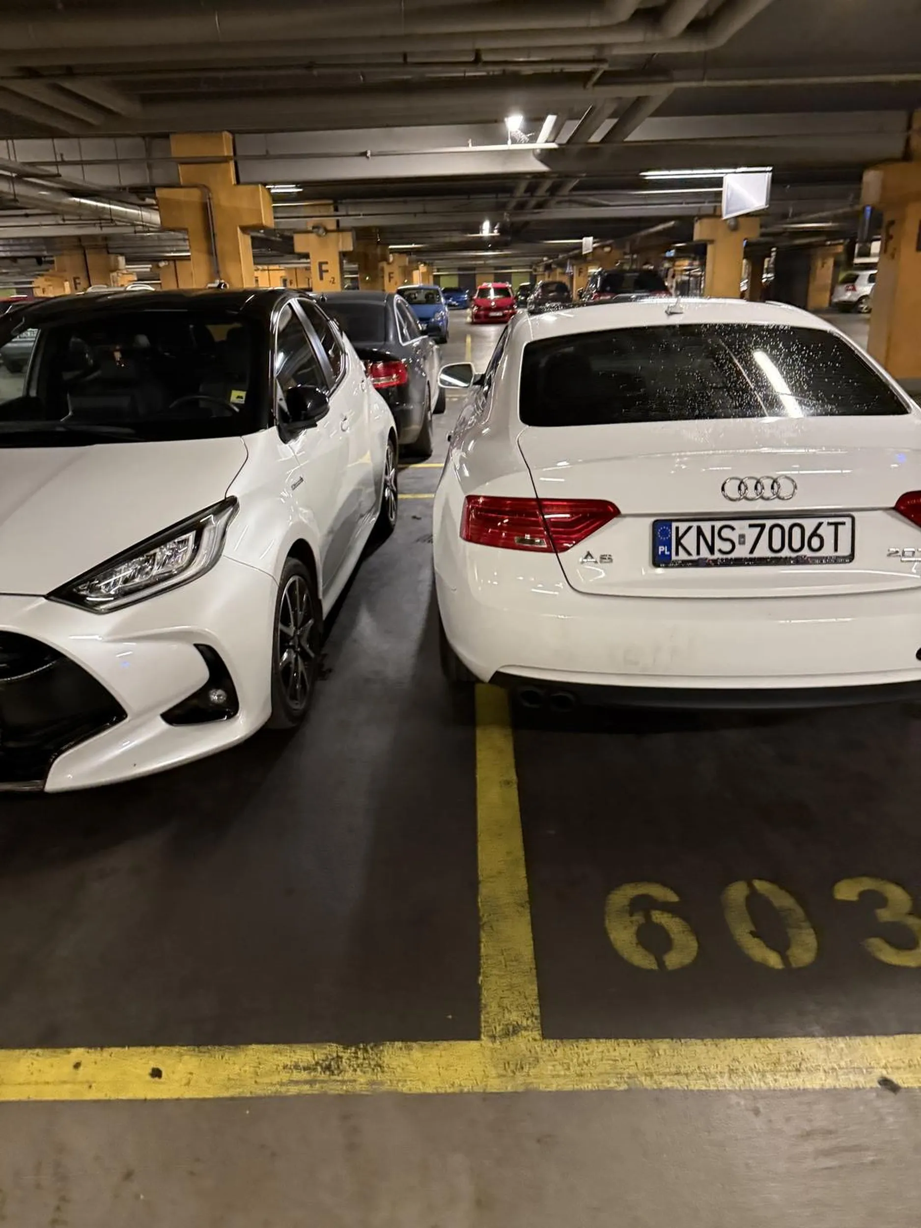 Cofnac sie do mordu i nauczyc parkowac od nowa, albo nie przyjezdzac ze swojej wsi do miasta