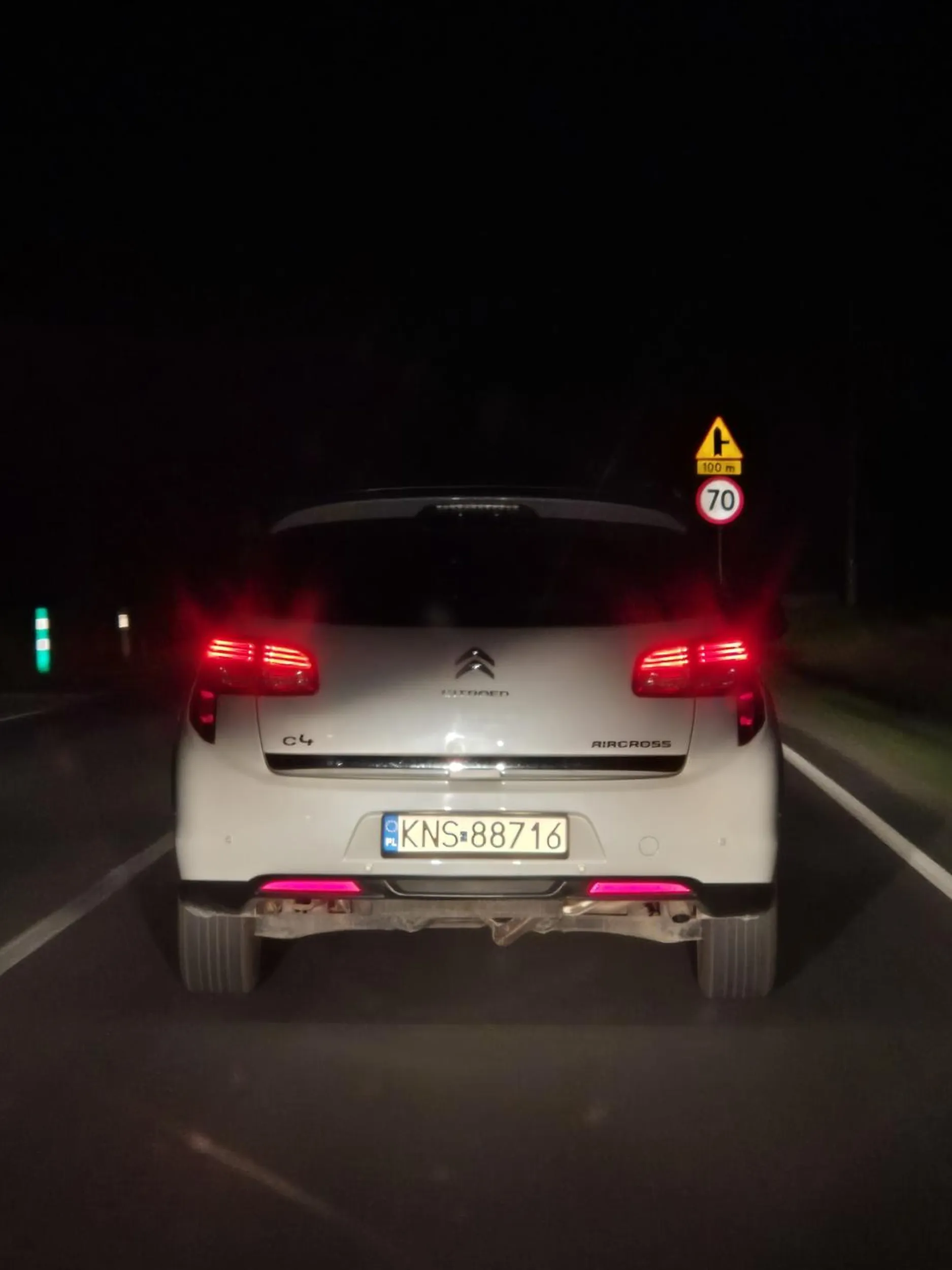 Wymusił mi pierwszeństwo jeszcze pokazał środkowy palec