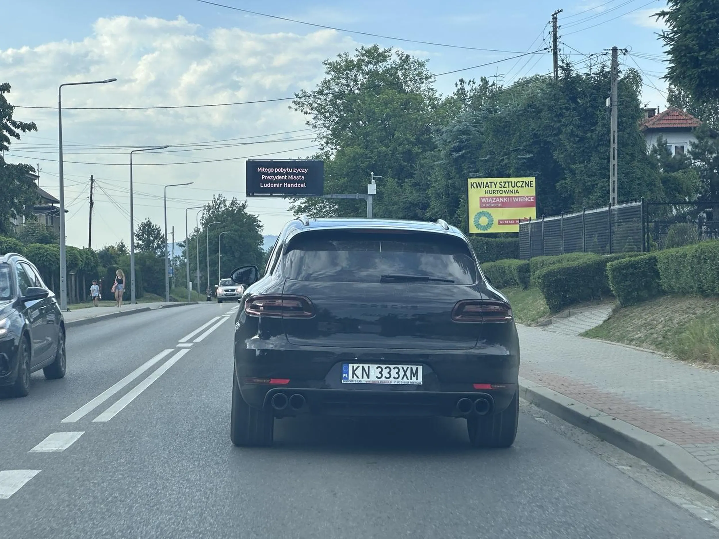 Wymusz czuję się bezkarna na terenie Sącza