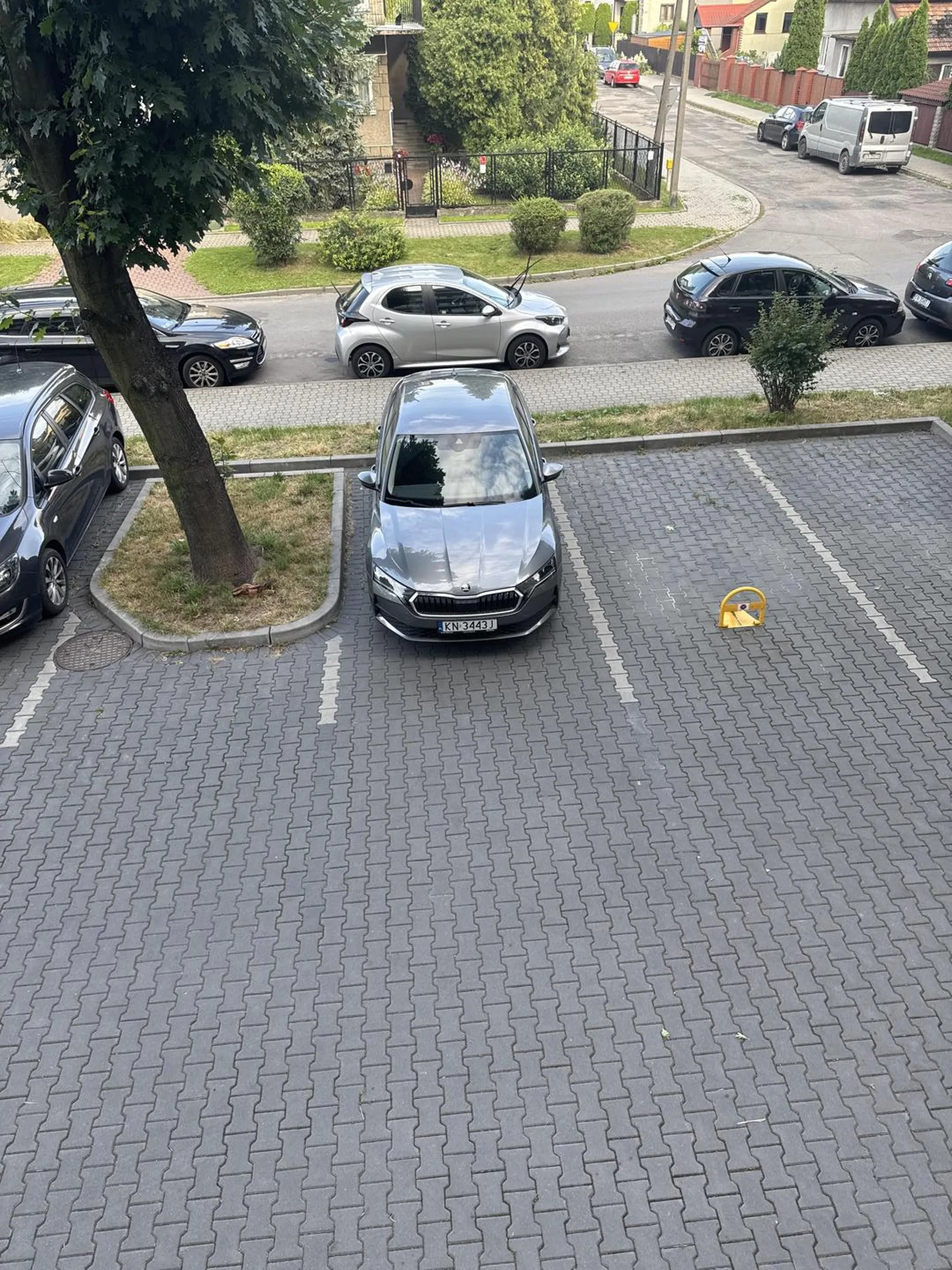 Parkuje na prywatnych miejscach