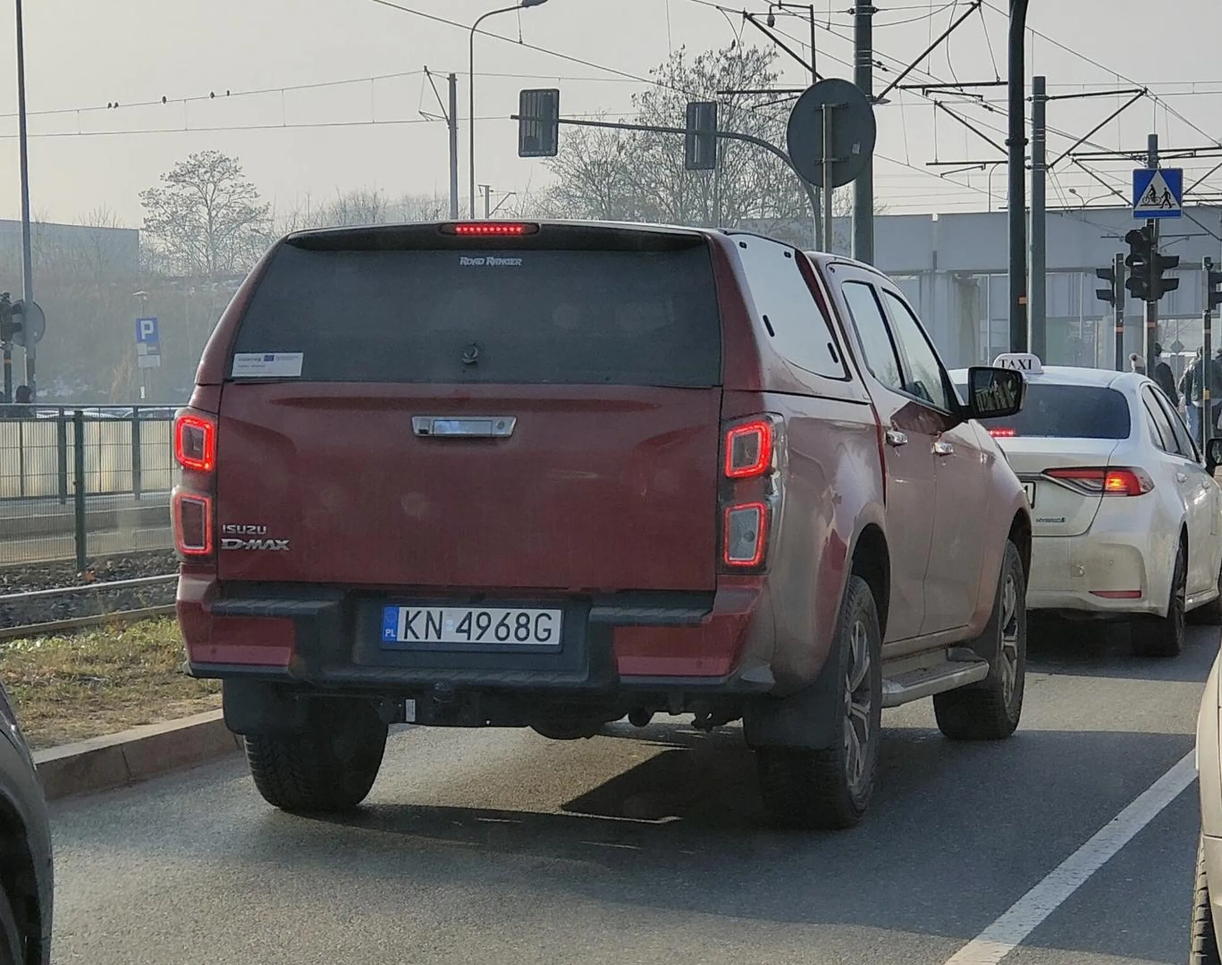 Isuzu D-Max - policja Sucha Beskidzka