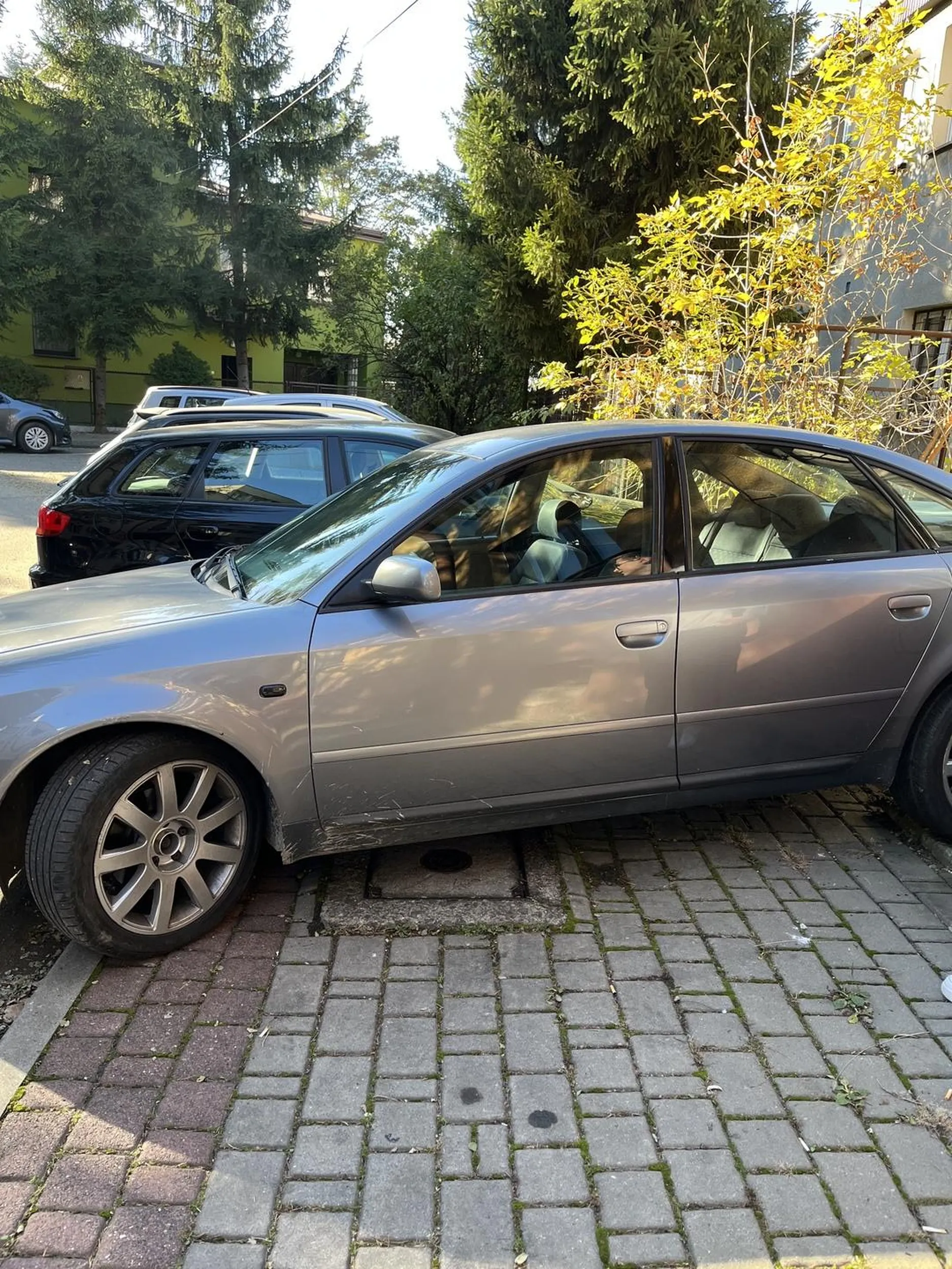 Szłam z chorym dzieckiem który porusza się za pomocą wózka, i jakiś gówniarz z pod szkoły zaparkował jak łajza, gdy poprosiłam go o przeparkowanie samochodu zaczął mnie wyzywać i po długich rozmowach odjechał, odjeżdżając zarysował inne auto