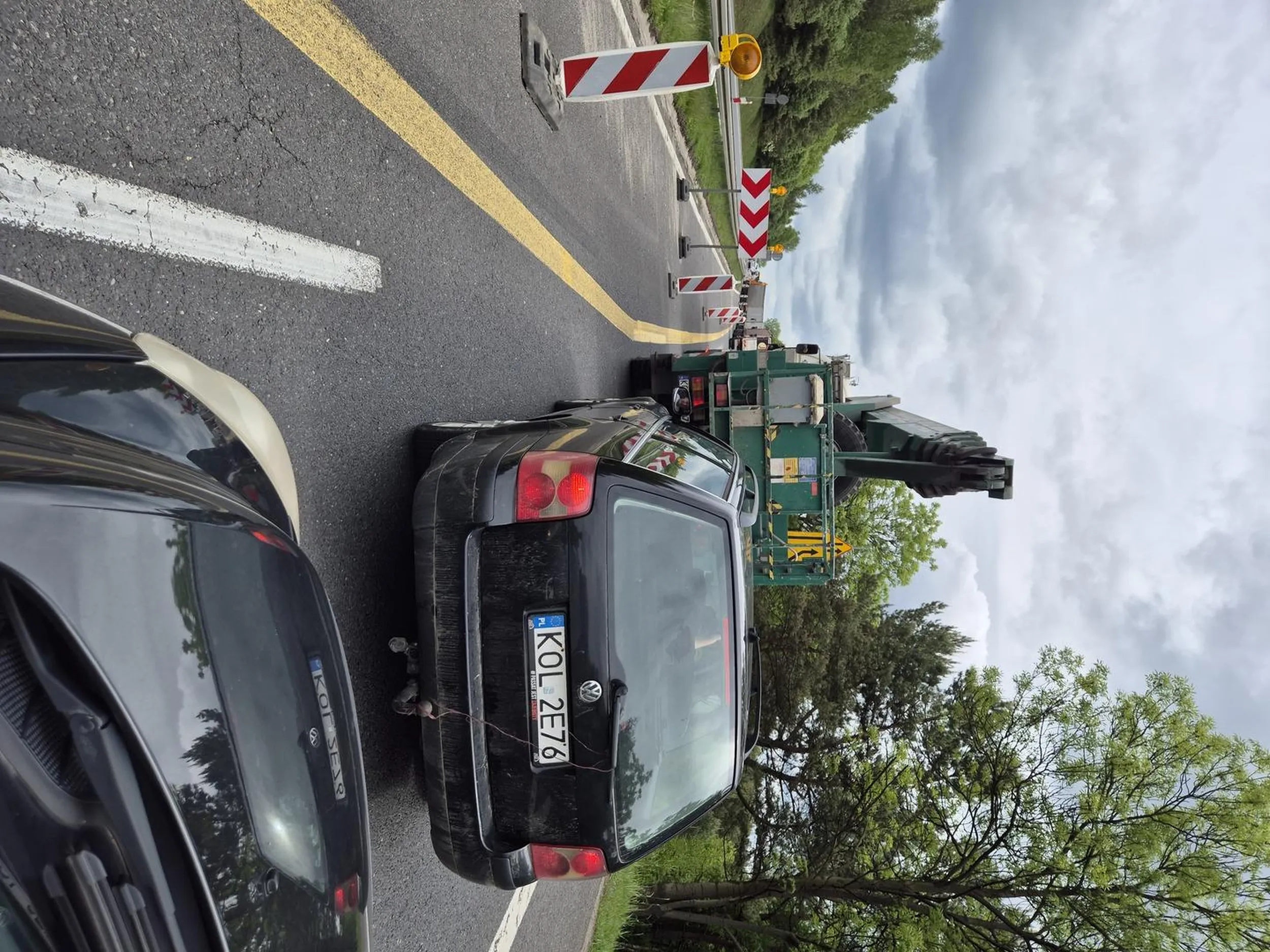 Jazda na zderzaku, hamskie zachowanie.