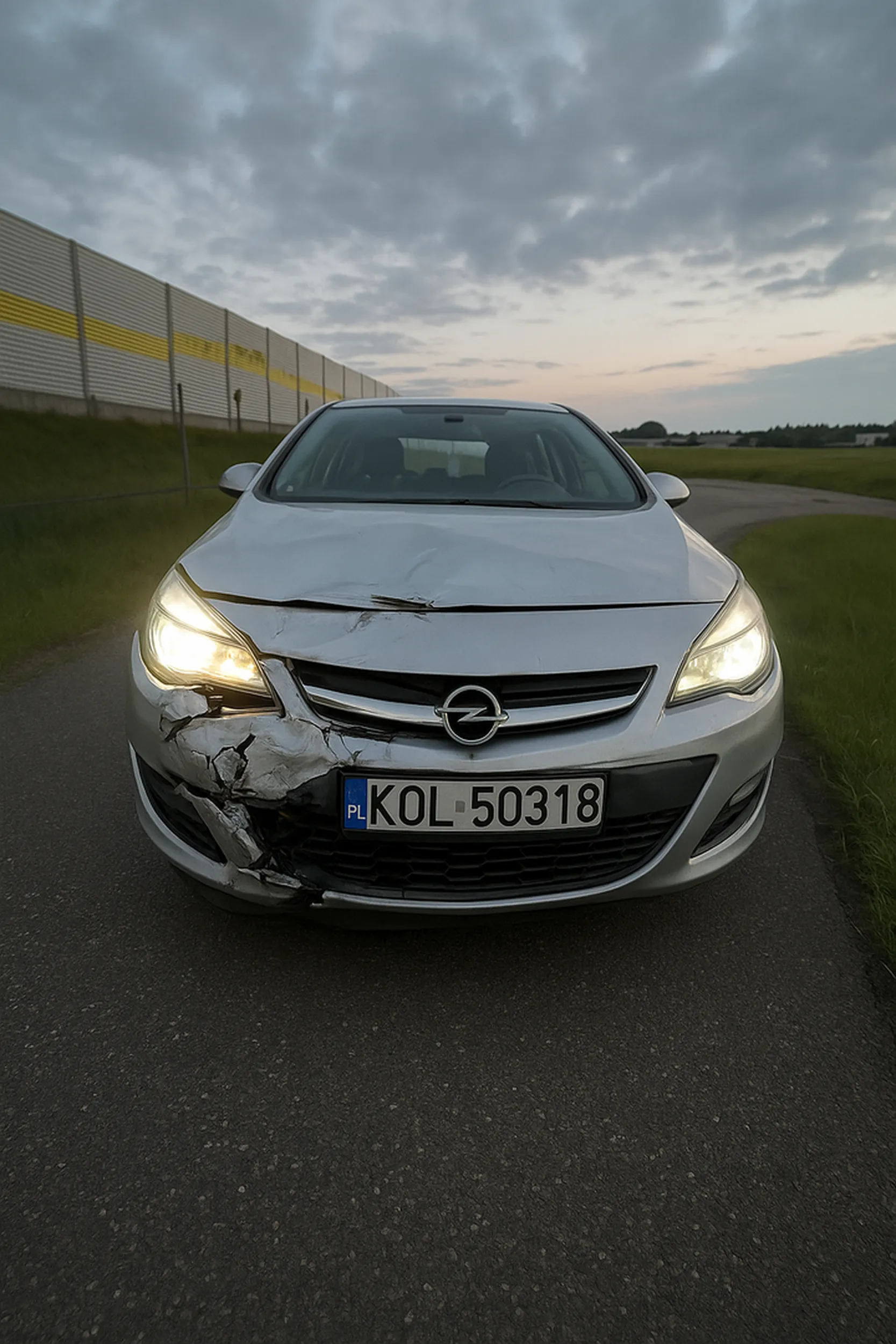 spowodował zderzenie, unika kontaktu jego oc nawet nie pokryje moich zniszczeń !