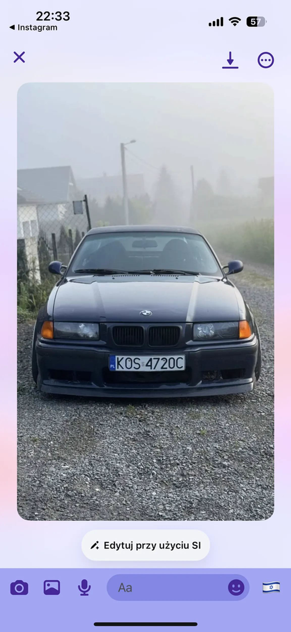 idąc przez pasy na rynku w ketach owy kierowca w bmw otworzył szybę i krzyknął że jestem śliczna u czy nie chce mu pozmieniać biegów a później zaproponował minetke