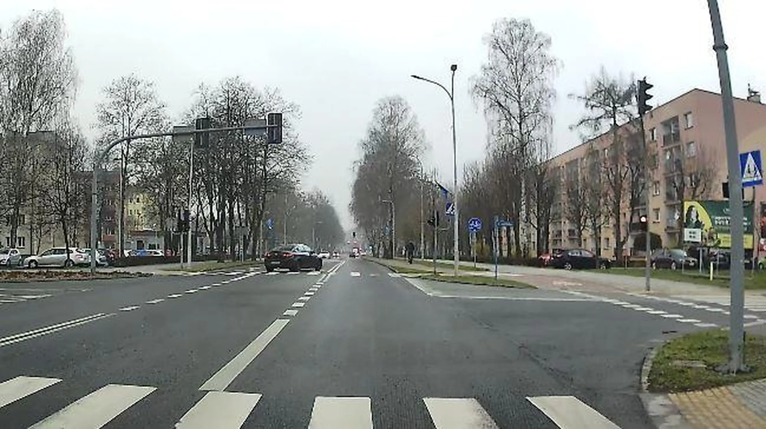 Oświęcimski miłośnik jazdy na czerwonym świetle...