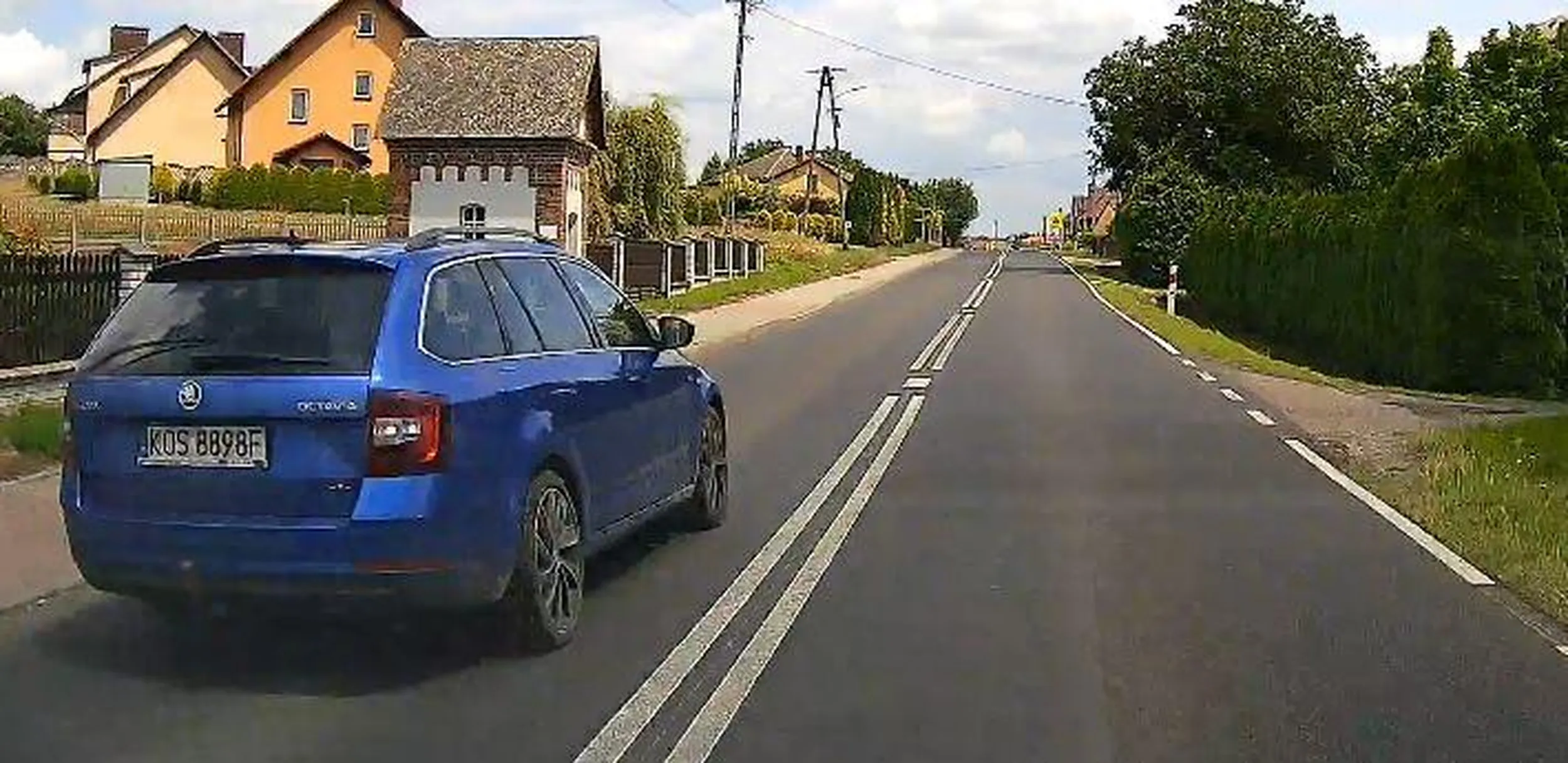 Polanka Wielka - podwójna ciągła