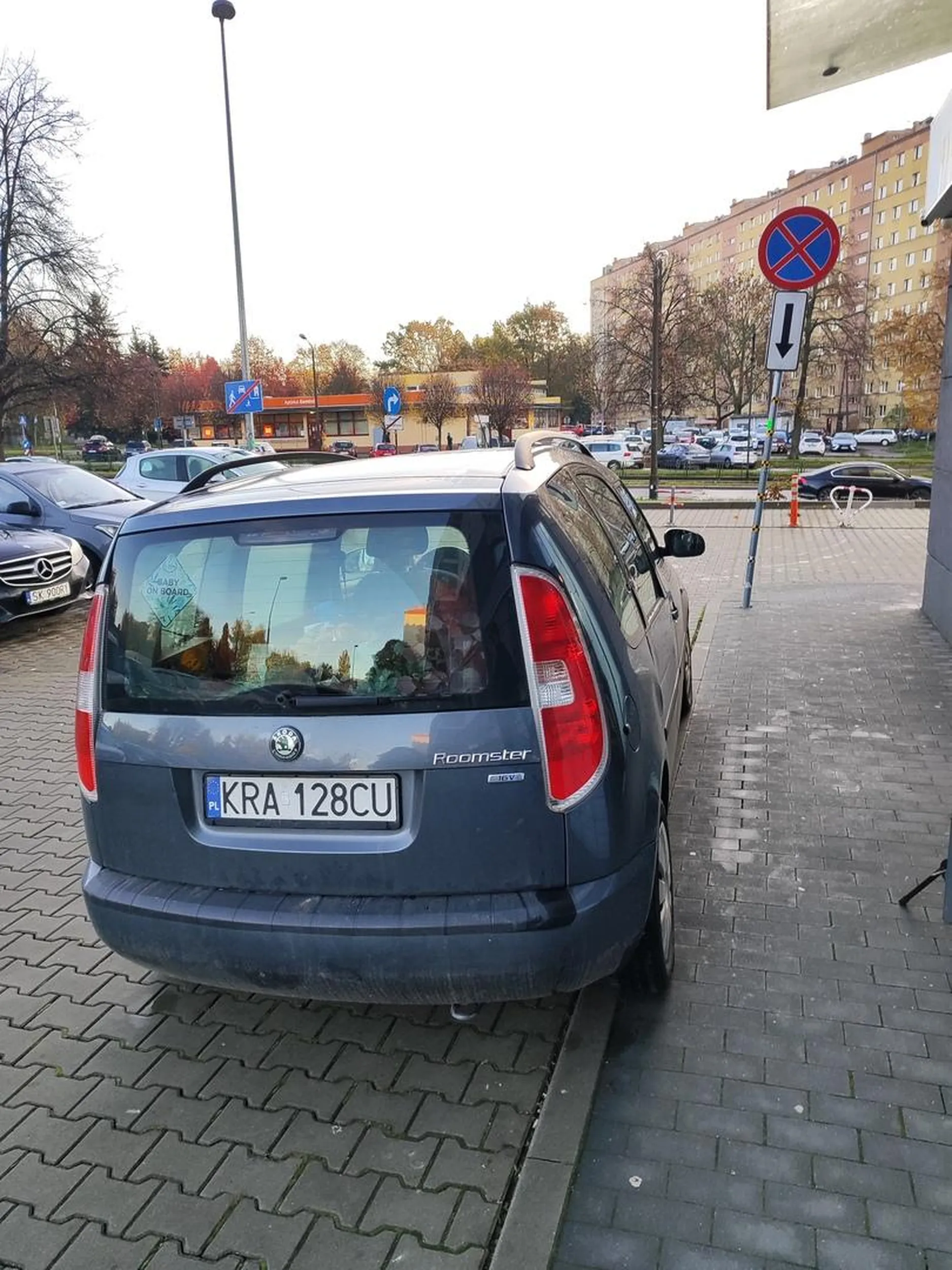 Typowe uspołecznienie kosztów. Pani przed samym znakiem B36 parkuje oczywiście musi zakotwiczyć na chodniku, bo przywiozła kwiatki do kwiaciarni, a potem dalej będzie uspołecznić koszty i wystawi te kwiatki na wąski chodnik przed kwiaciarnią. 20m dalej jest miejsce dla dostaw...