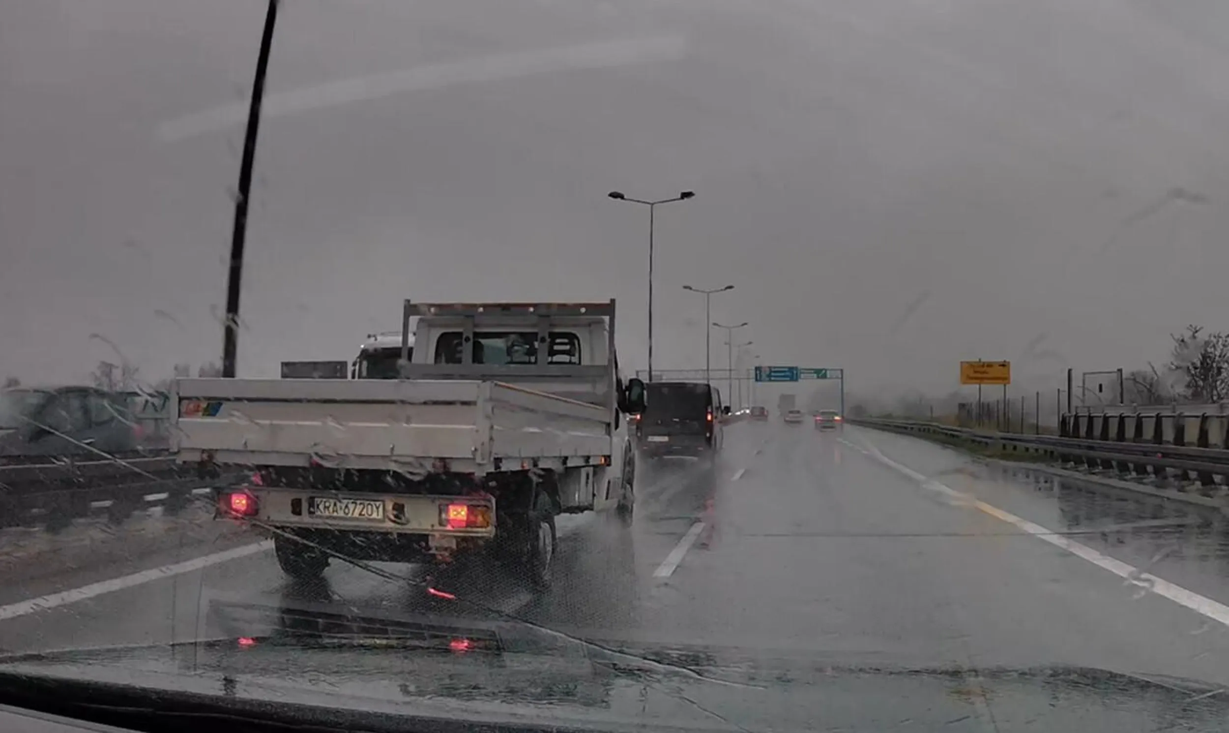 król lewego pasa w dostawczaku