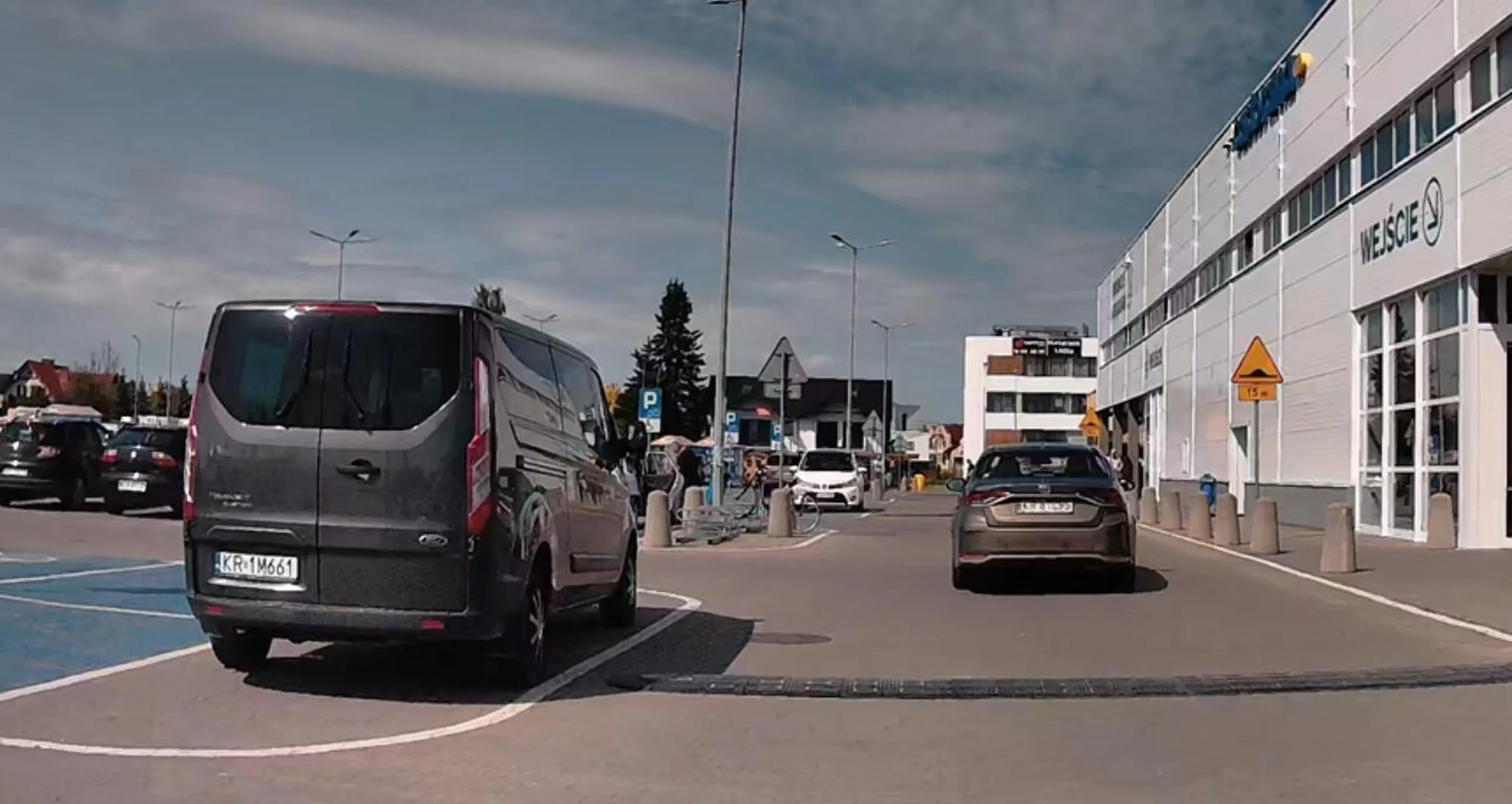 naucz się parkować, deklu