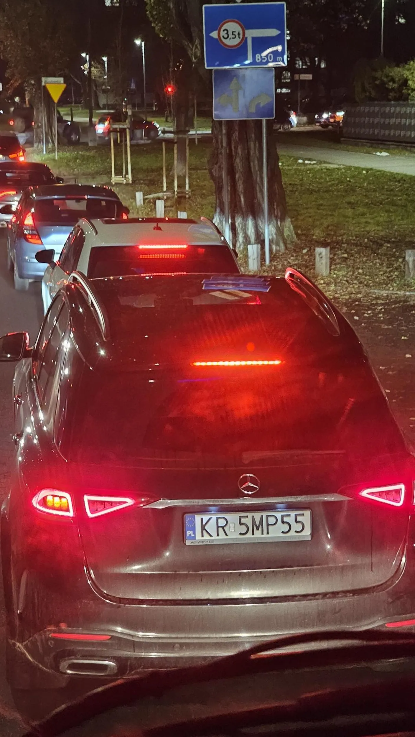 Buc z mercedesa wyprzedzasz pod prąd  na podwójnej ciągłej auta w korku. Za takie cos połowinki zabrać uprawnienia