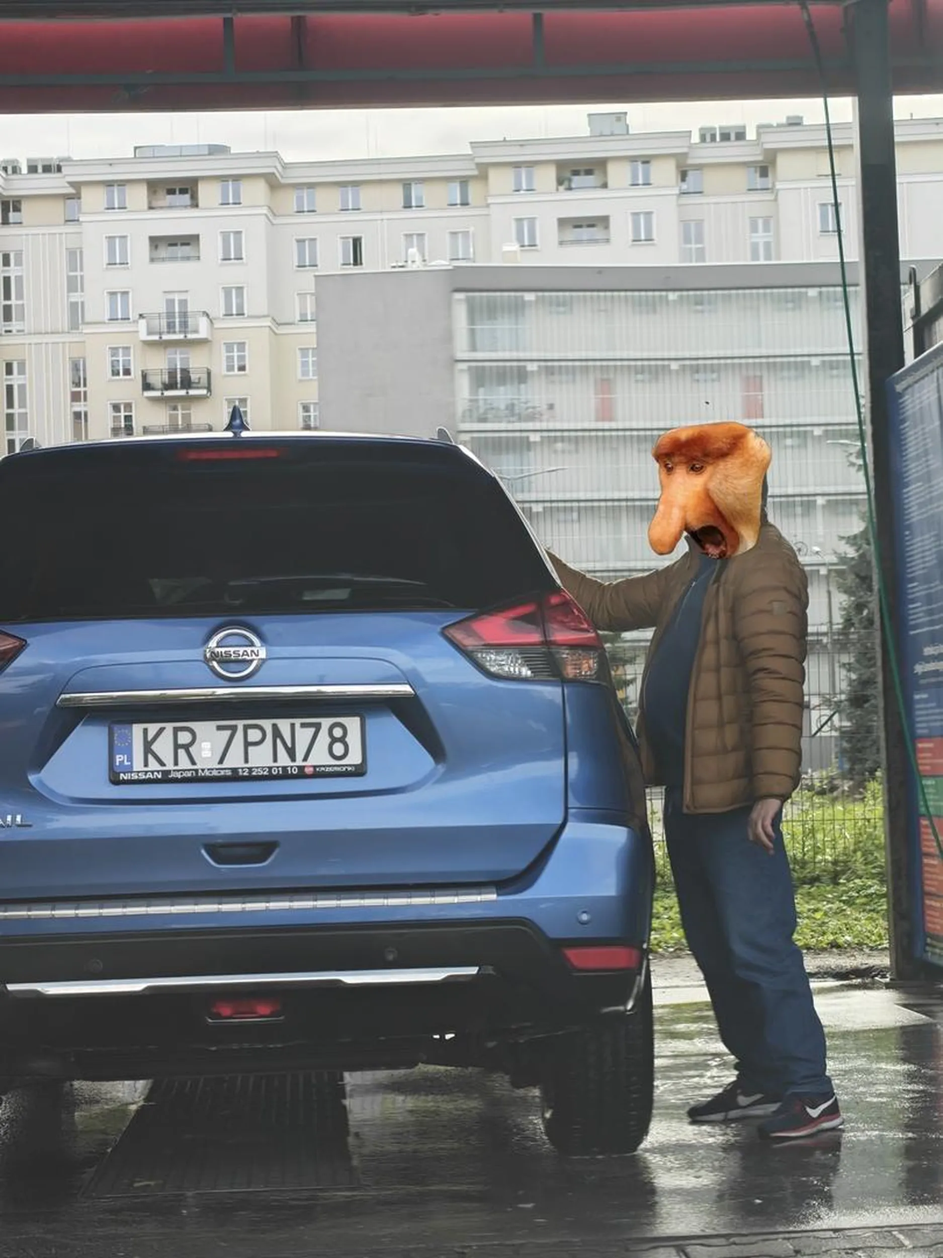 Będę stał i wycierał ile mi się podoba.