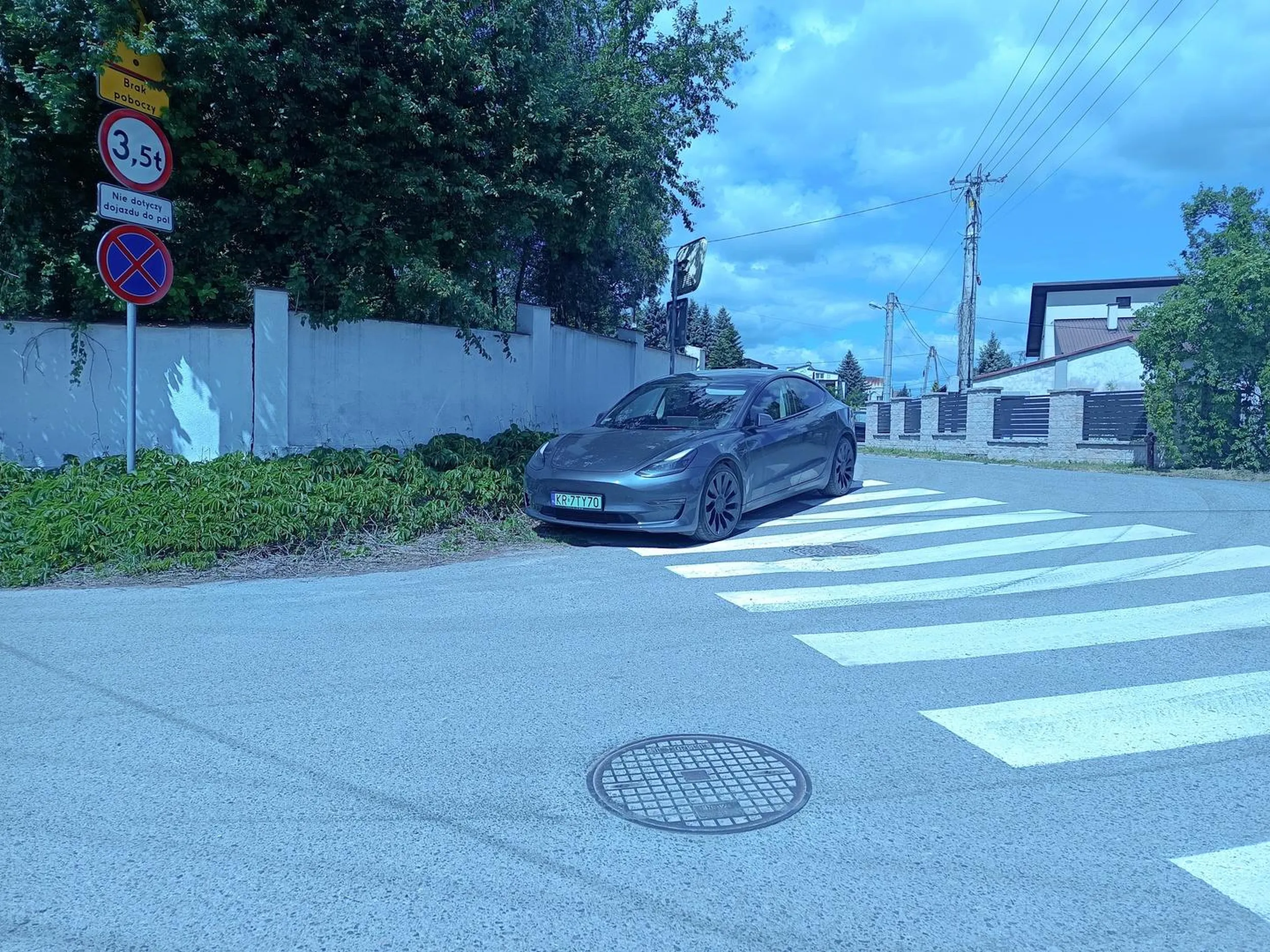 Tak się parkuje elektryka.