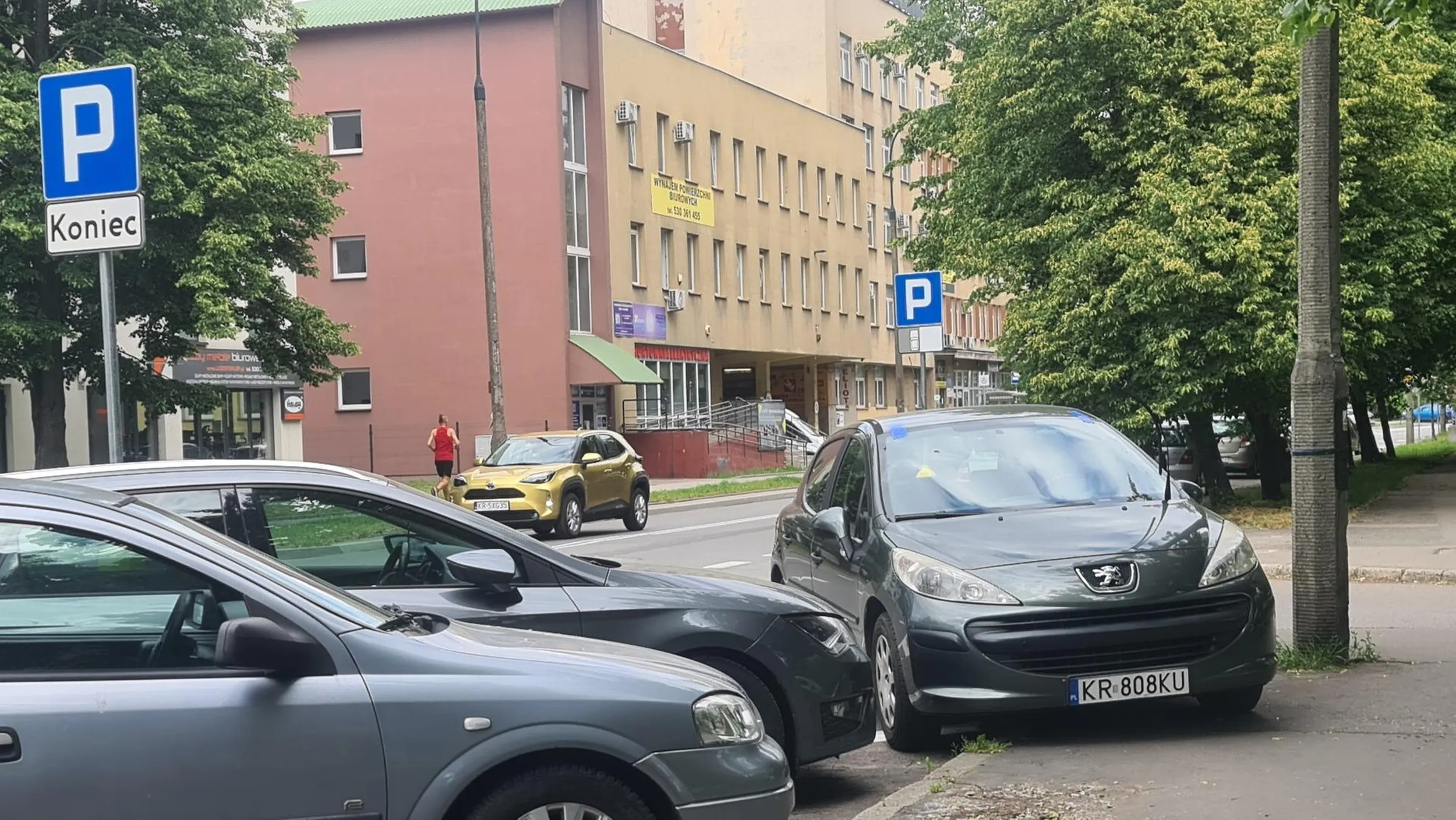 Parking się skończył. Ale ja nie potrafię?