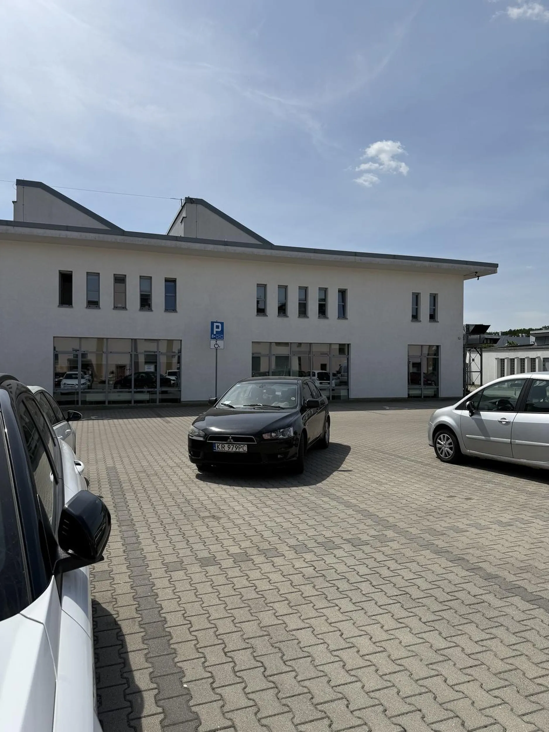 Nie umie parkować:(