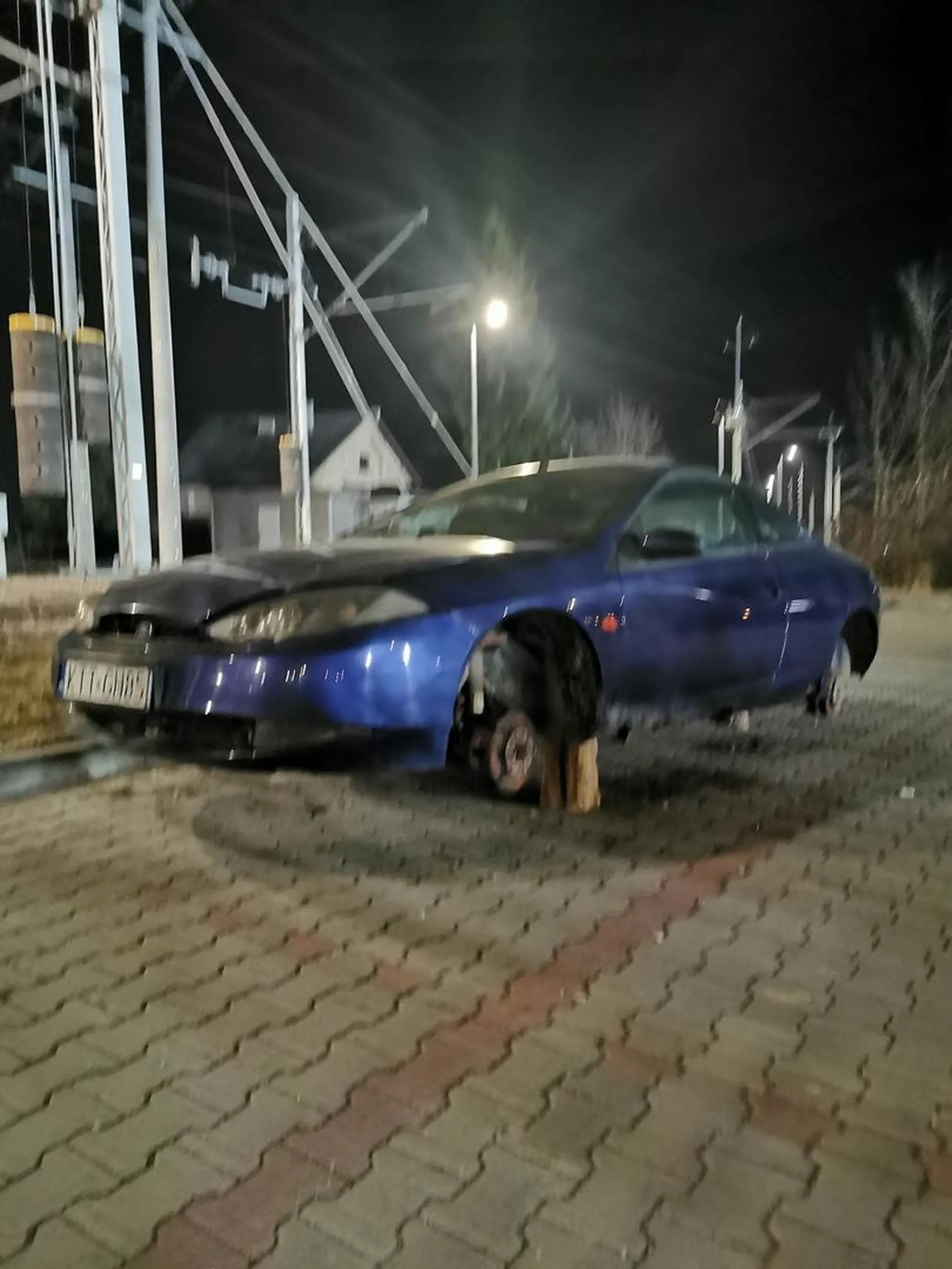 Grat w Nowym Targu przy Stadionie.