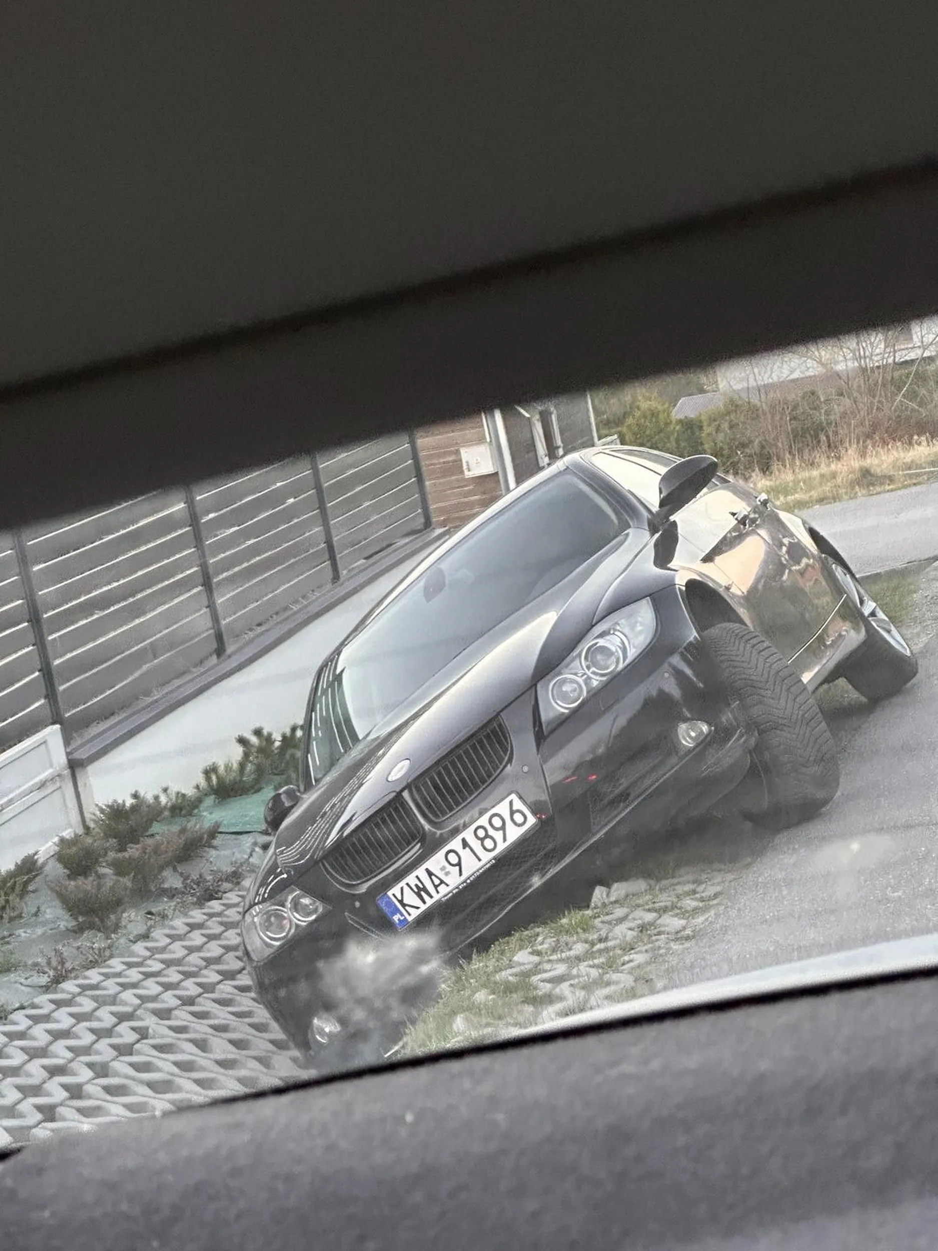 Polecam kierowcę, zjechał ładnie na kraniec drogi aby mnie puścić