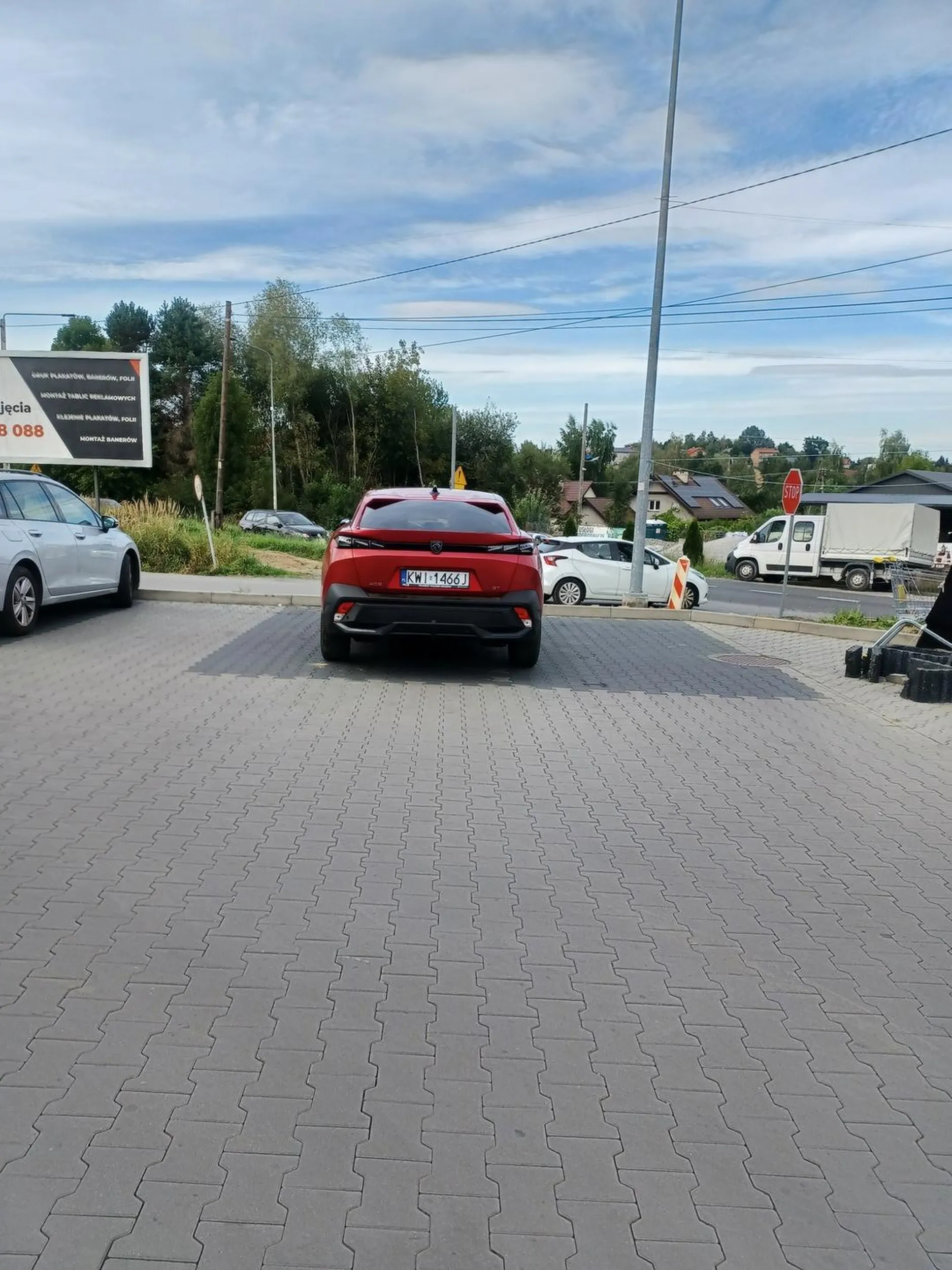 Problem z odległościami.