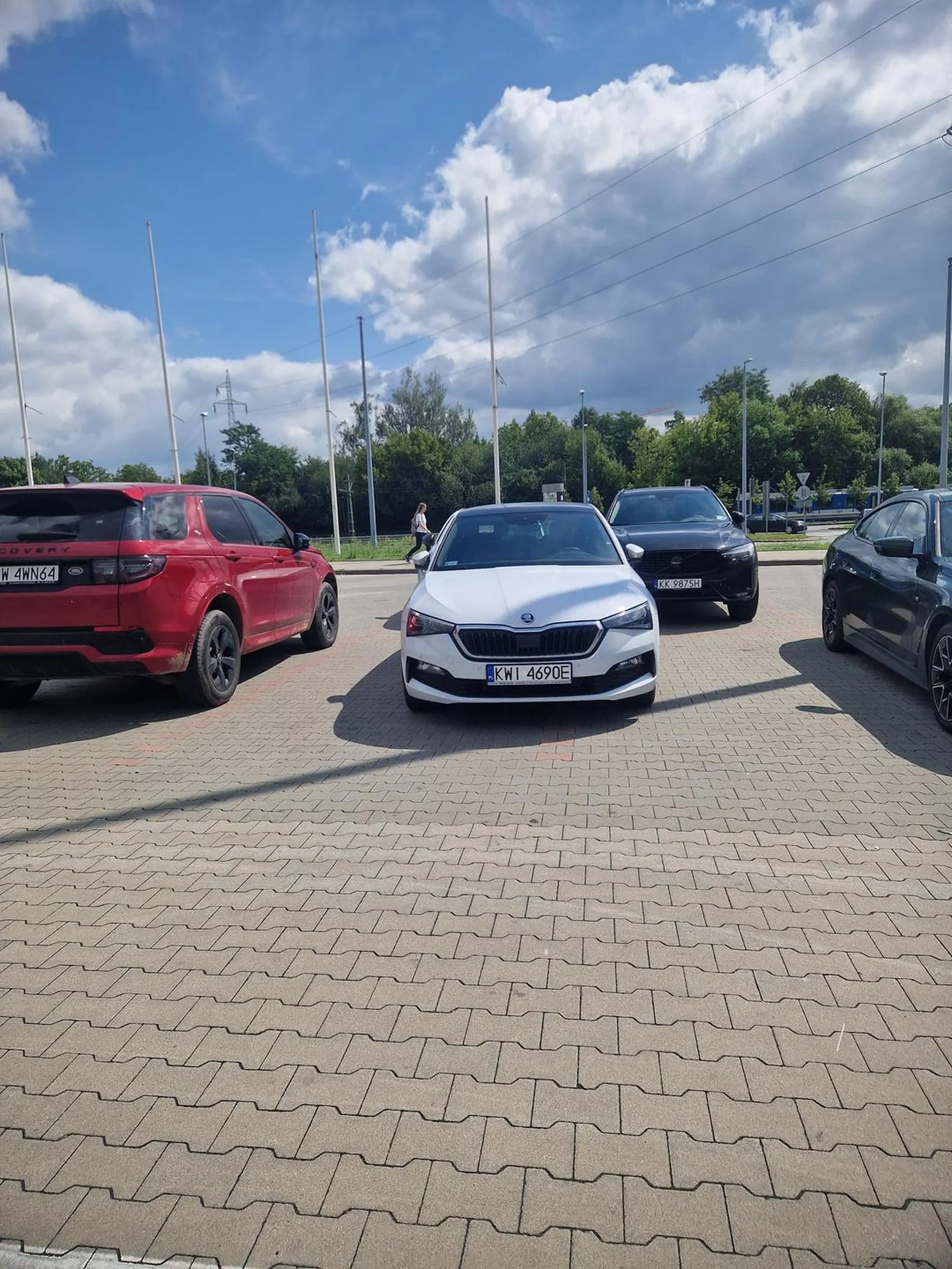 Ciężko się parkuje w Krakowie, wielicki ćwoku