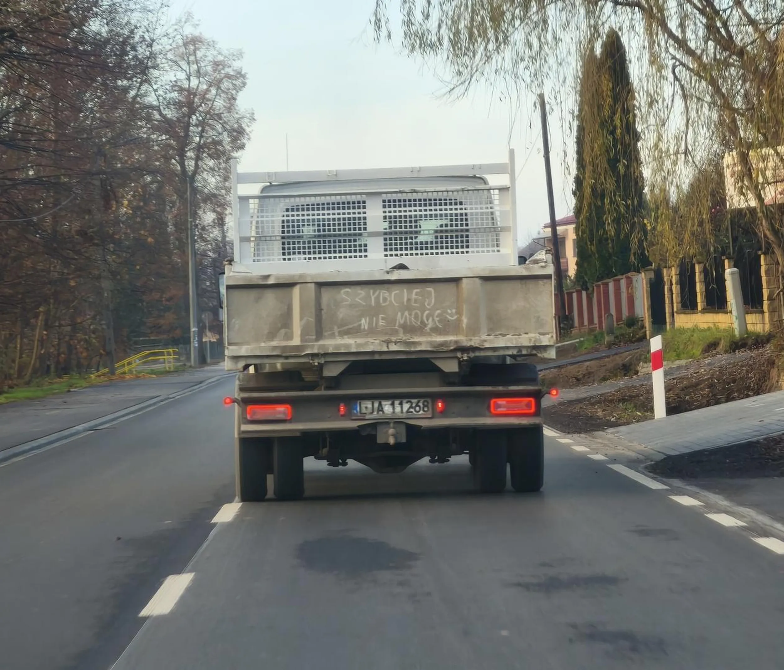 Pozdrowienia dla kierowcy! :D