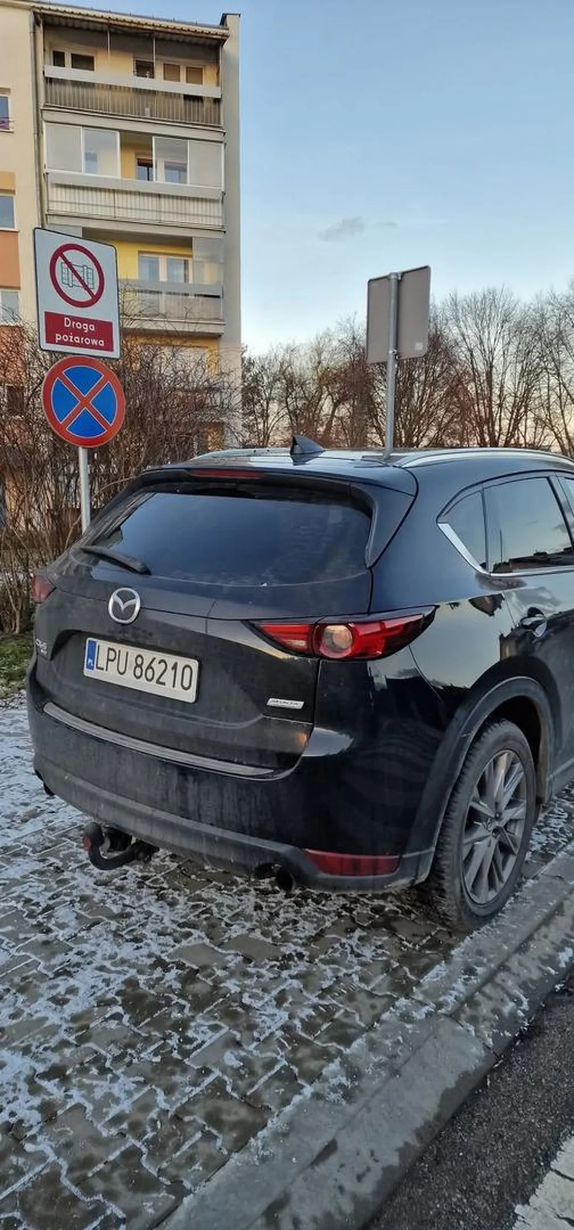 Musiałam z wózkiem iść po ulicy, w Puławach to normalne