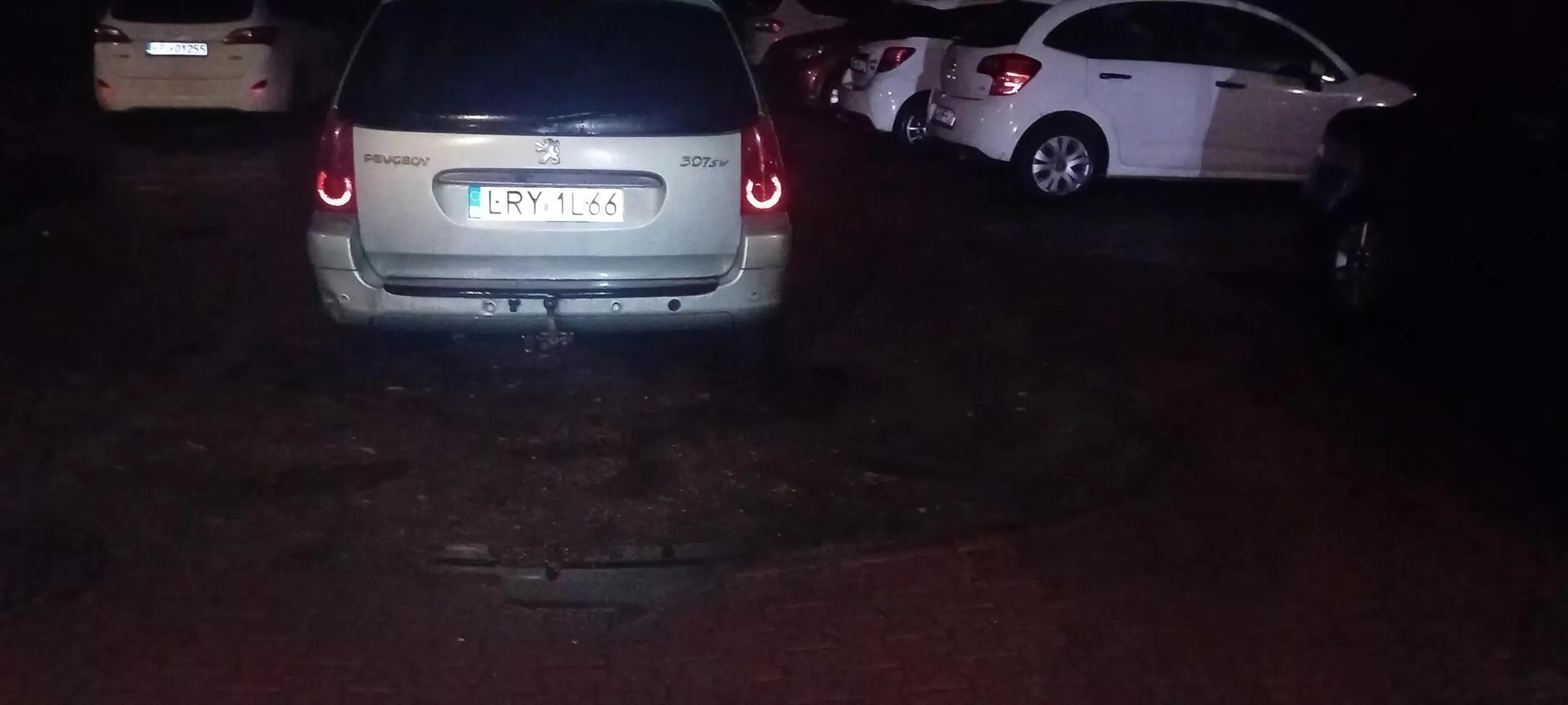 Parkowanie na środku