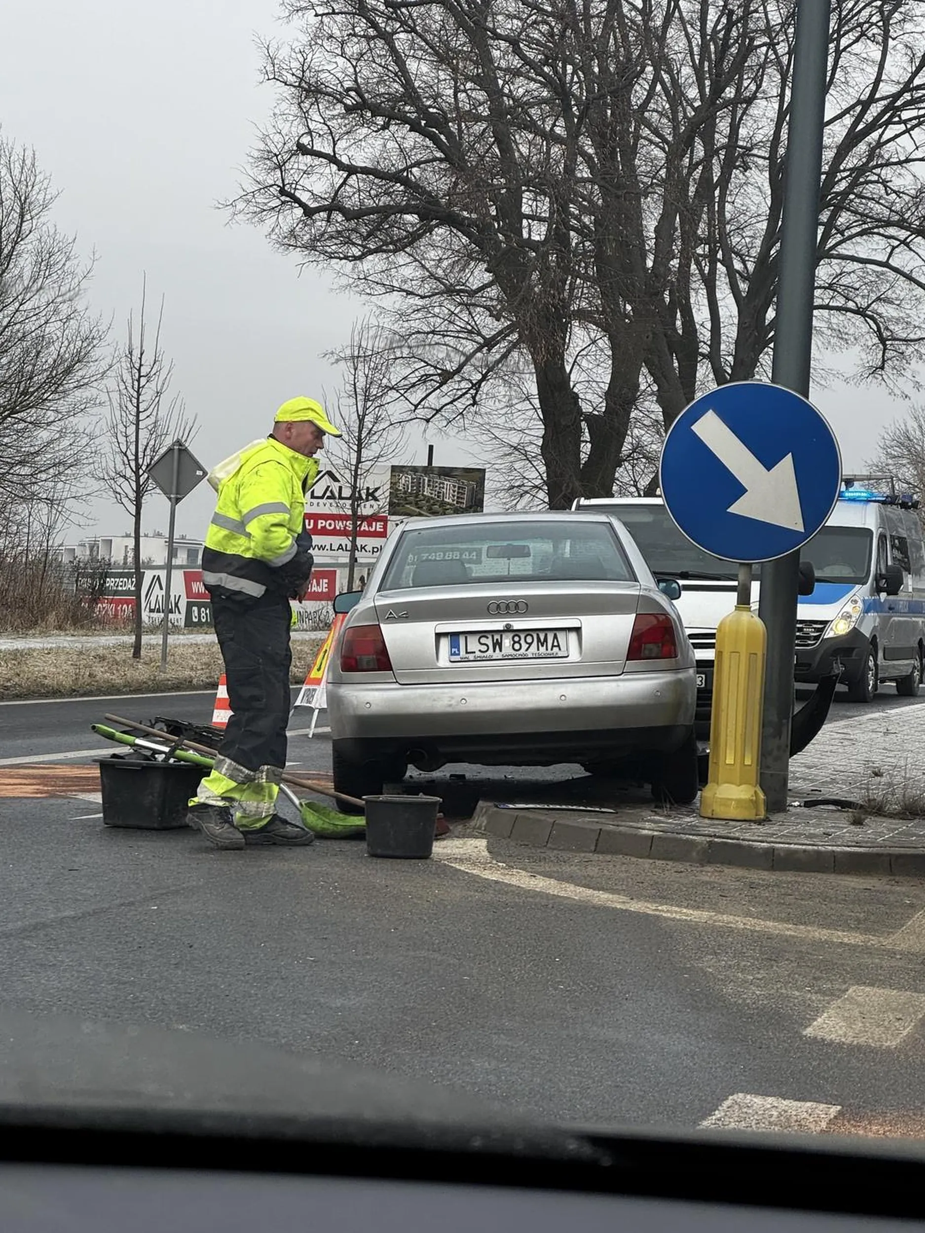 Tu chyba nie wolno parkować