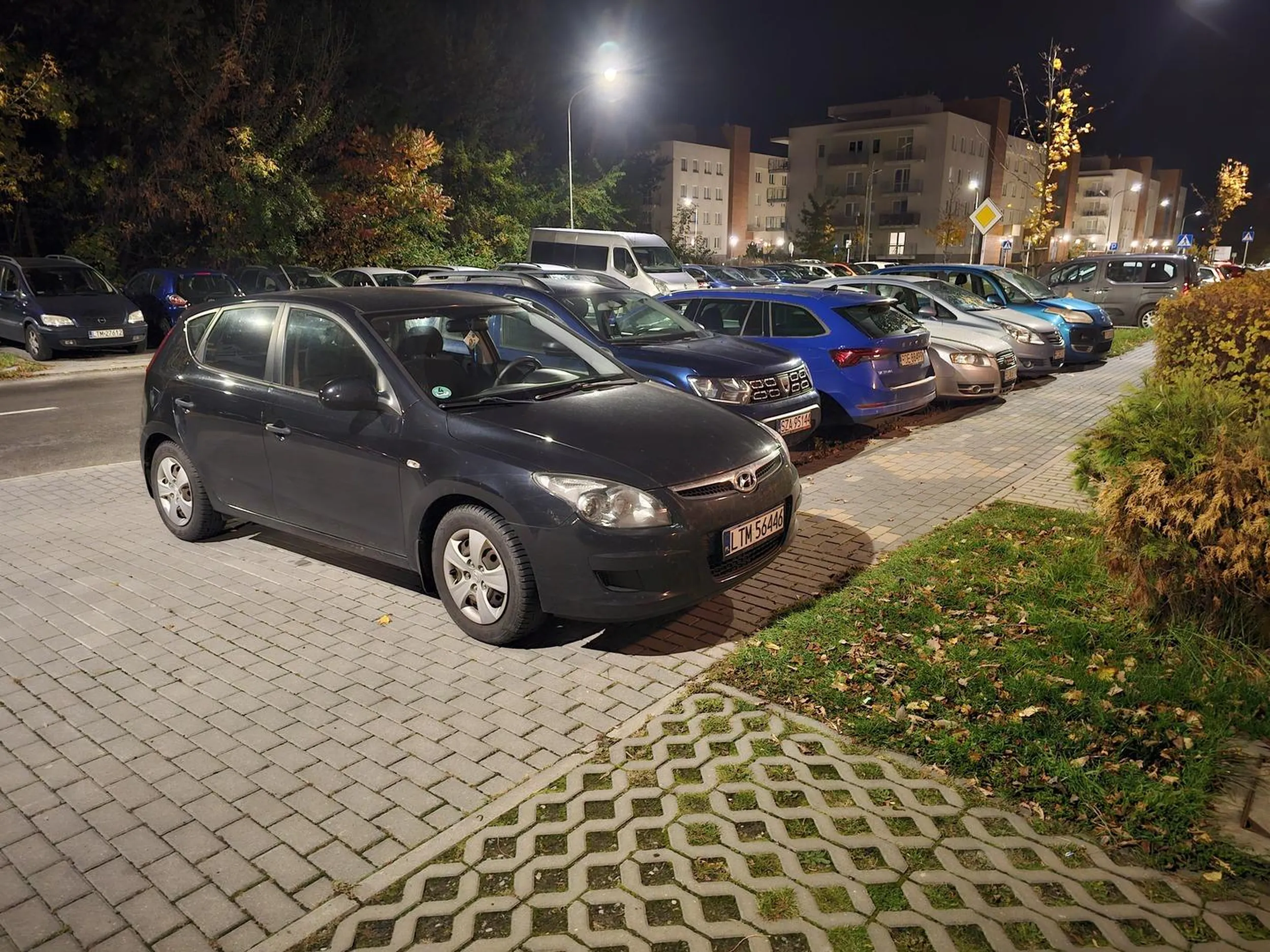 Weź może oddaj prawko do laysow co? Nie dość że drogę pożarową zastawiasz to jeszcze na chodniku stoisz.....