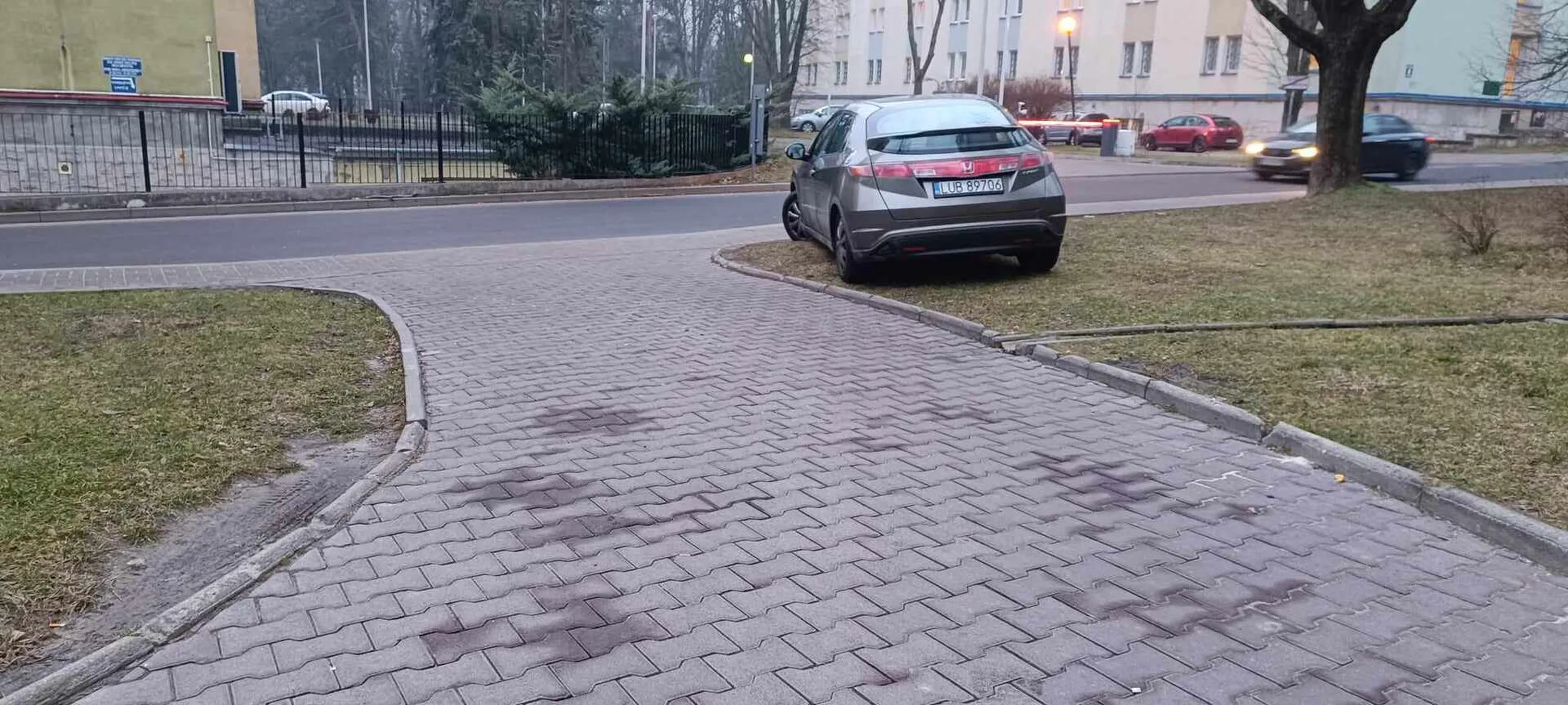 Parkowanie na trawie