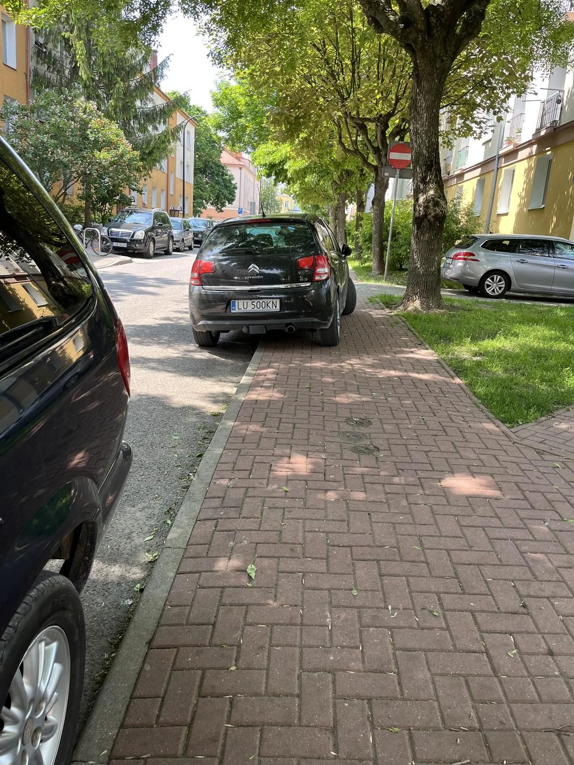 Parkować chyba nikt nie uczył! Idź  jeszcze raz do szkoły jazdy niech nauczą!