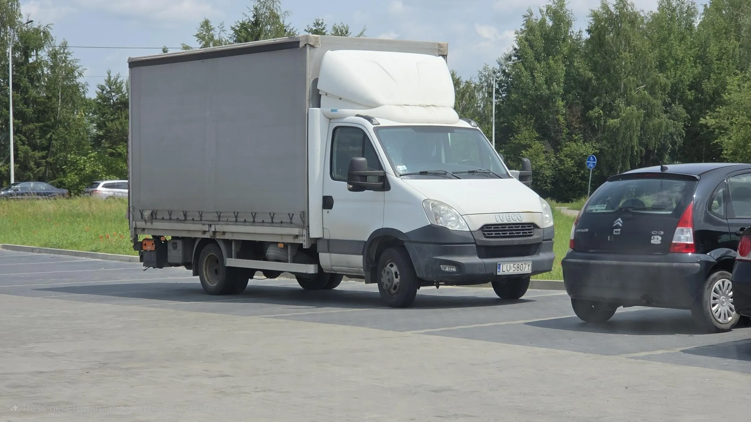 Zaparkowałem sobie tak ?