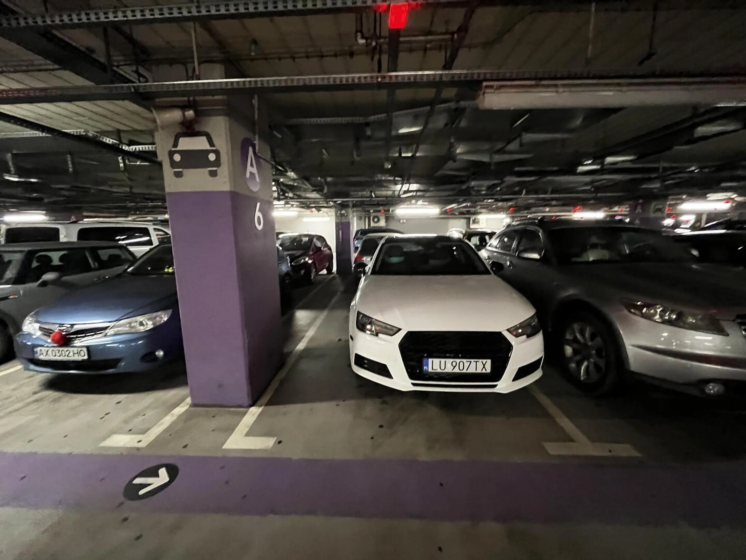 Komuś ciężko dojechać do słupa…