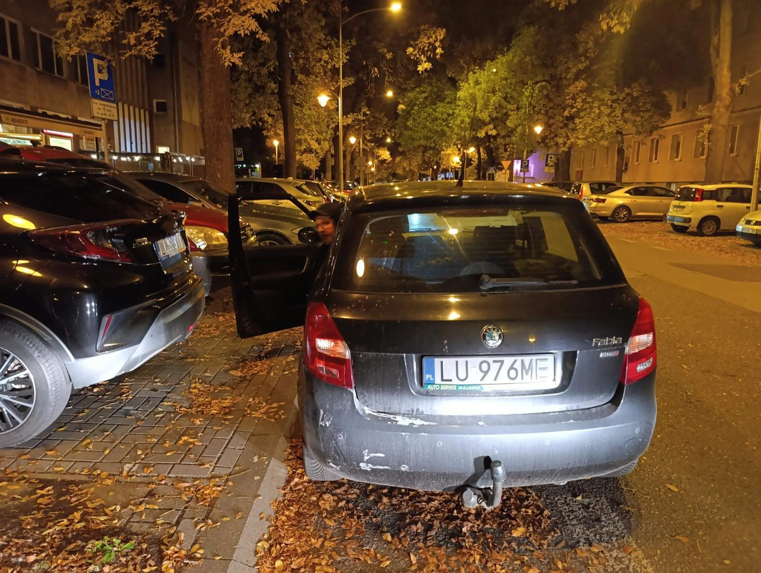 Kierowca zaparkował na ścieżce rowerowej, zastawił auta na parkingu oraz stał pod prąd. Po zwróceniu uwagi kierowcy i prośbie o odjechanie tłumaczył się, że jest z dostawą i nie miał gdzie zaparkować, po czym zaczął się awanturować. Brak jakiejkolwiek skruchy