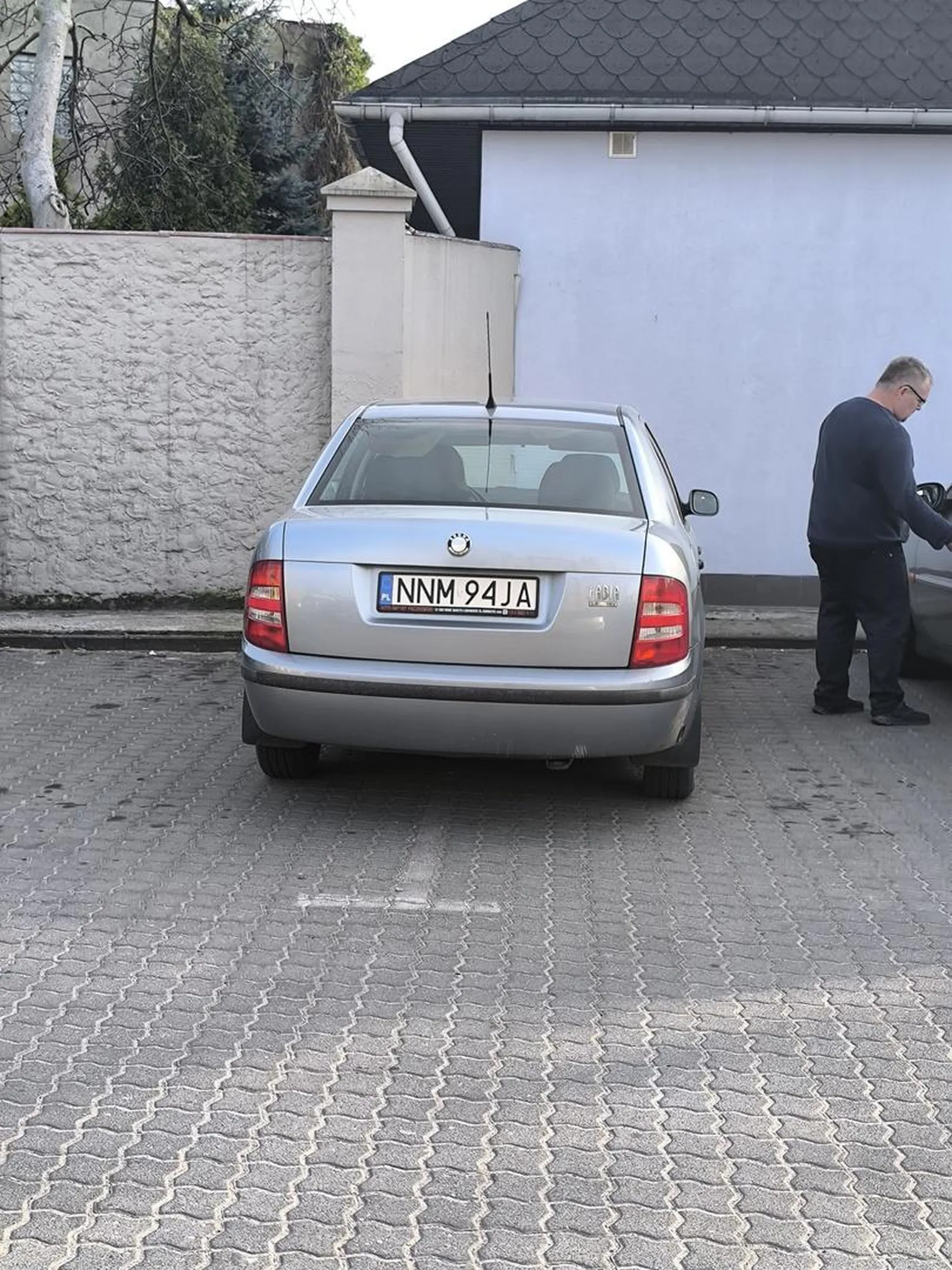 Parkuje jak upo baran