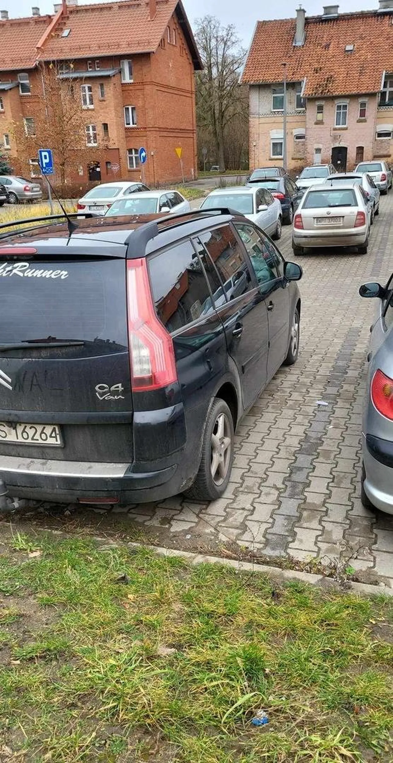 Zdejmin tą wieśniacką naklejkę, szpecisz ten piękny samochód.