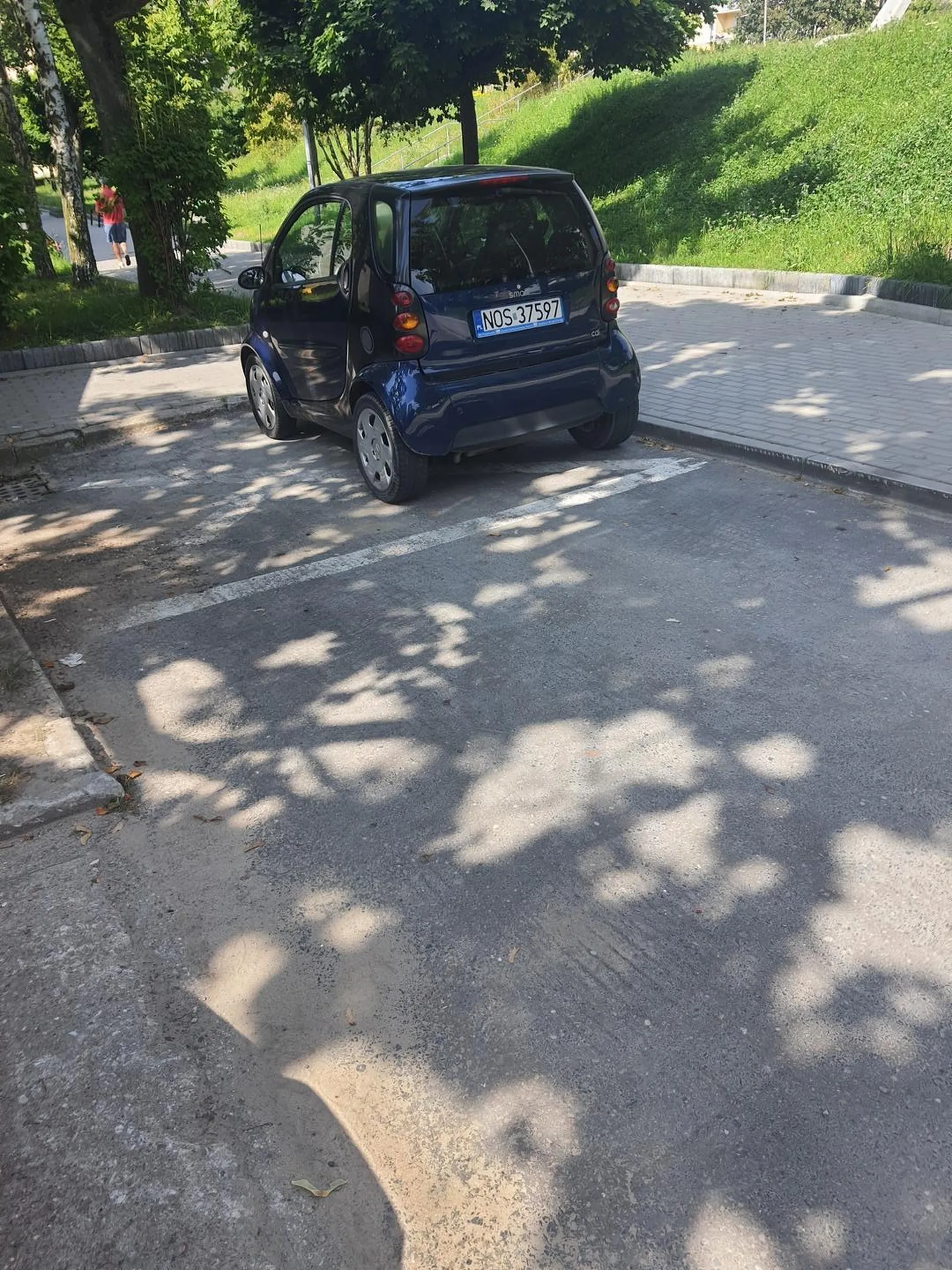 Idealne miejsce na parkowanie.