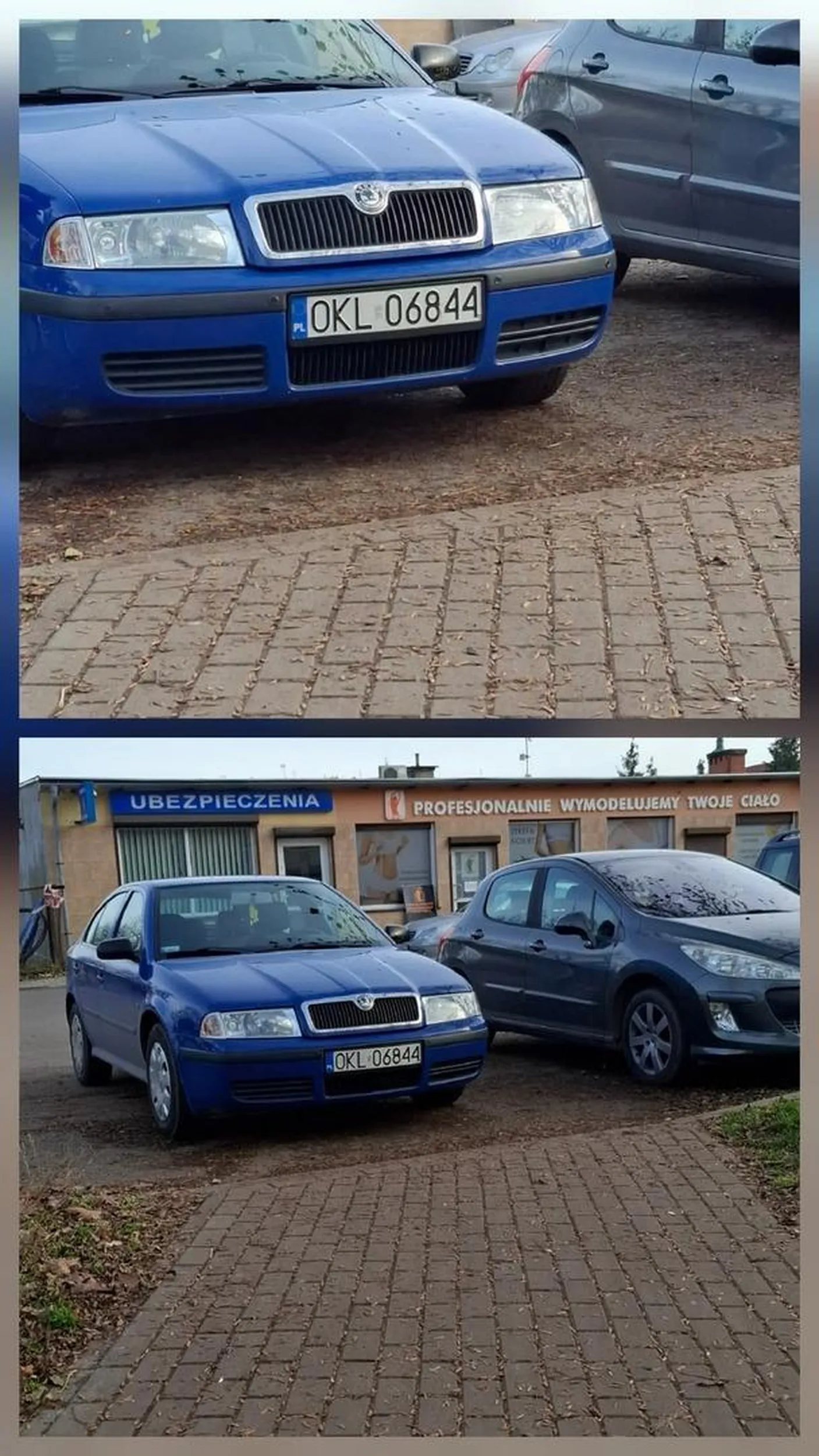 Blokowanie wyjścia z chodnika