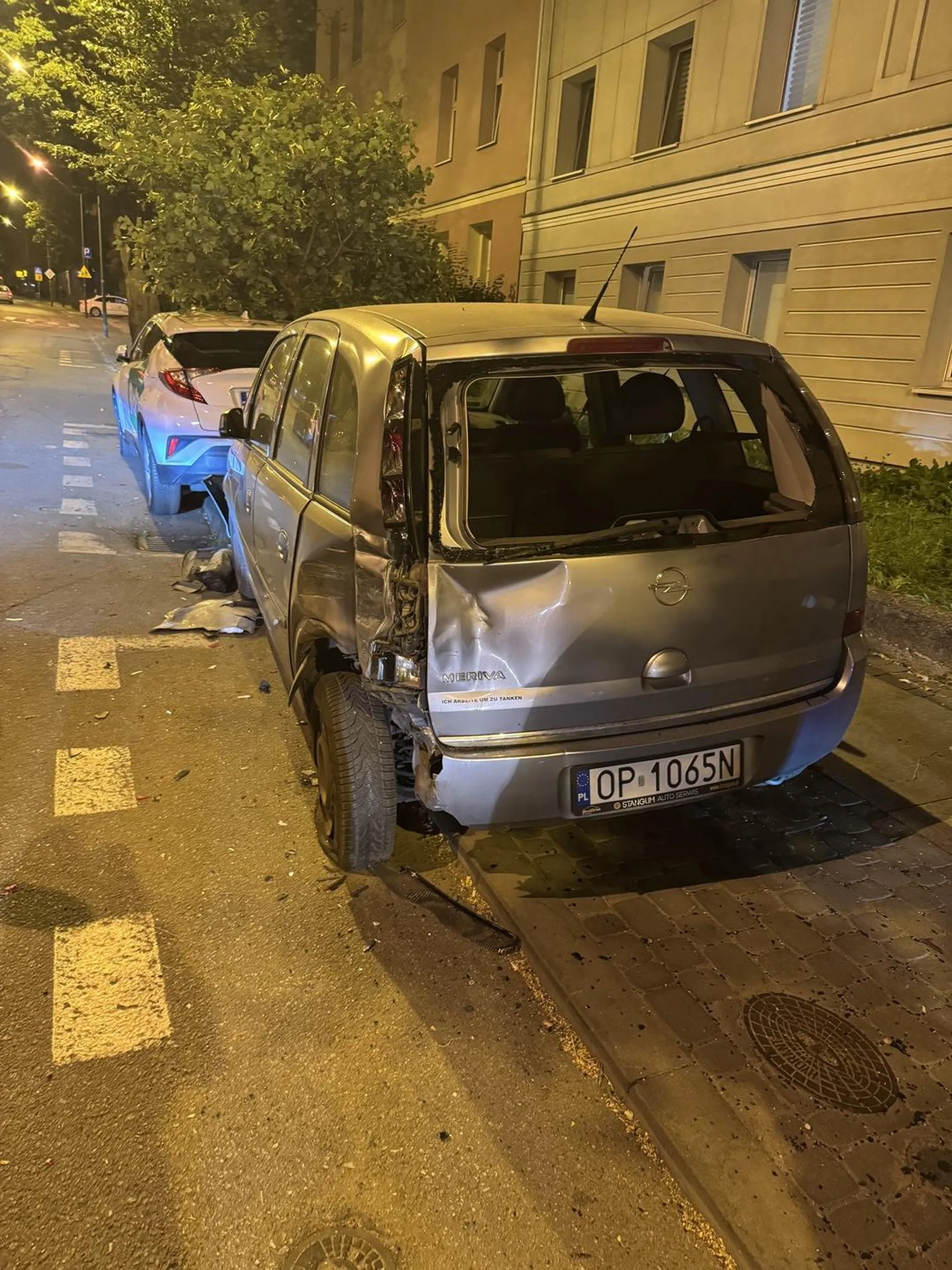 Masz szczęsci cpunie że cie niedogonilemz kominka w opolu- jak wyjdziesz z pierdla to sie policzymy za to ze mnie chciales potracic. W zalaczeniu foty co narobiles glupi cpunie