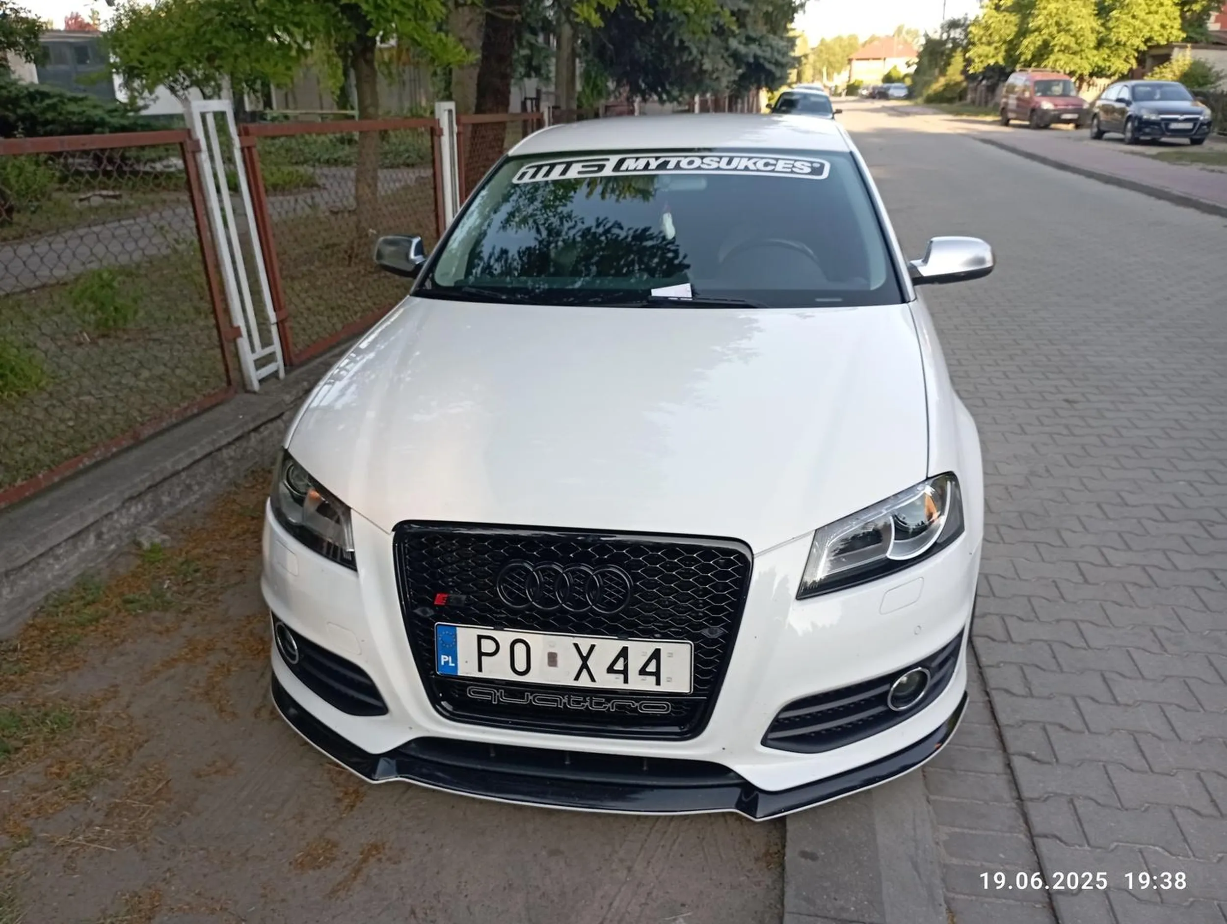 Może w Poznaniu można parkować jak się podoba,jednak w Sławie już nie.