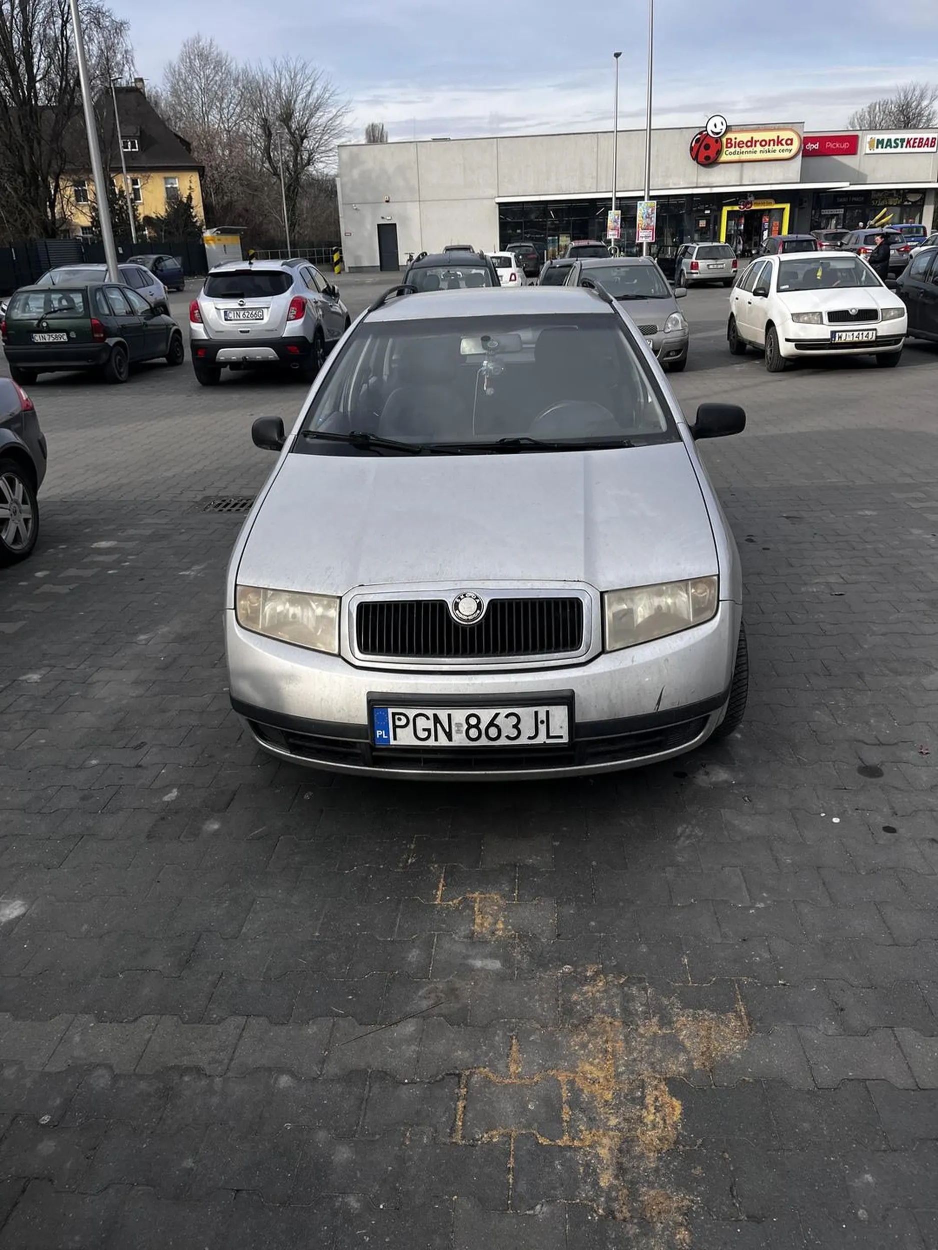 Baran parkuje na dwóch miejscach i zajmuje miejsce